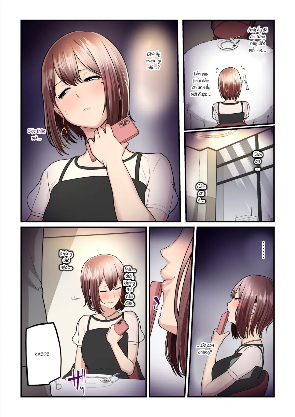 HentaiVN.net - Ảnh 13 - Kaede-chan và Bố đường [akokatsu Oji-san to Kaede-chan] - Chap 3.2 - End