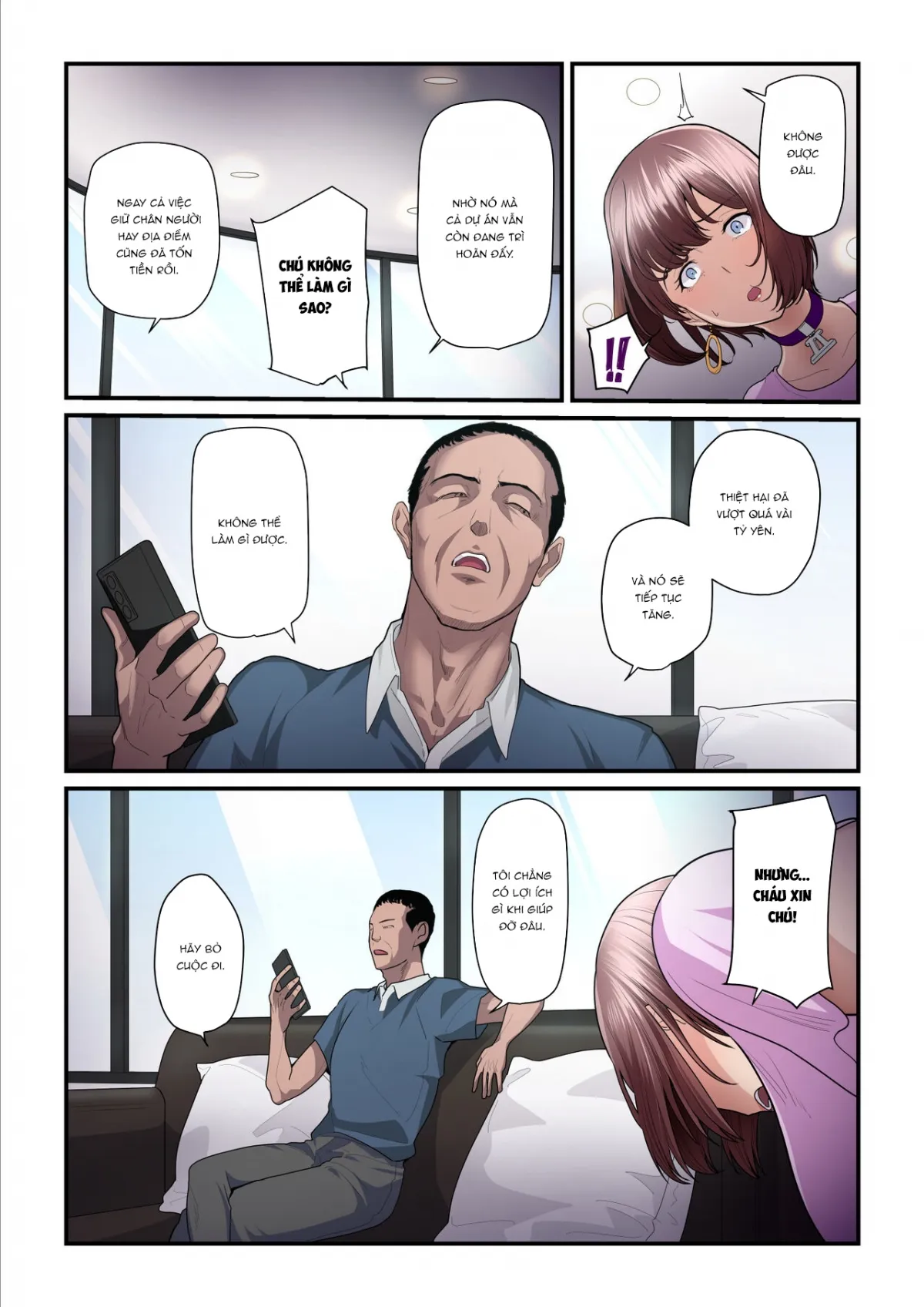 HentaiVN.net - Ảnh 45 - Kaede-chan và Bố đường [akokatsu Oji-san to Kaede-chan] - Chap 3.2 - End