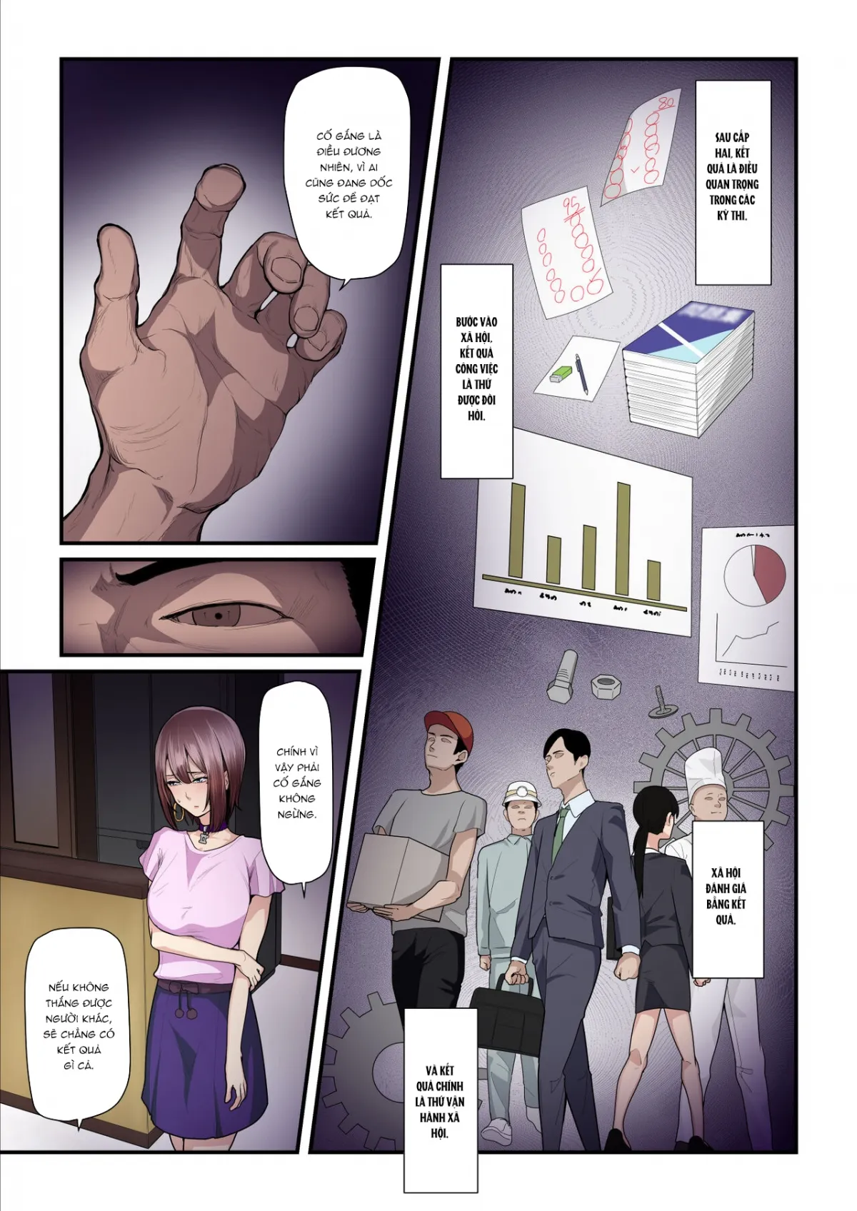 HentaiVN.net - Ảnh 47 - Kaede-chan và Bố đường [akokatsu Oji-san to Kaede-chan] - Chap 3.2 - End