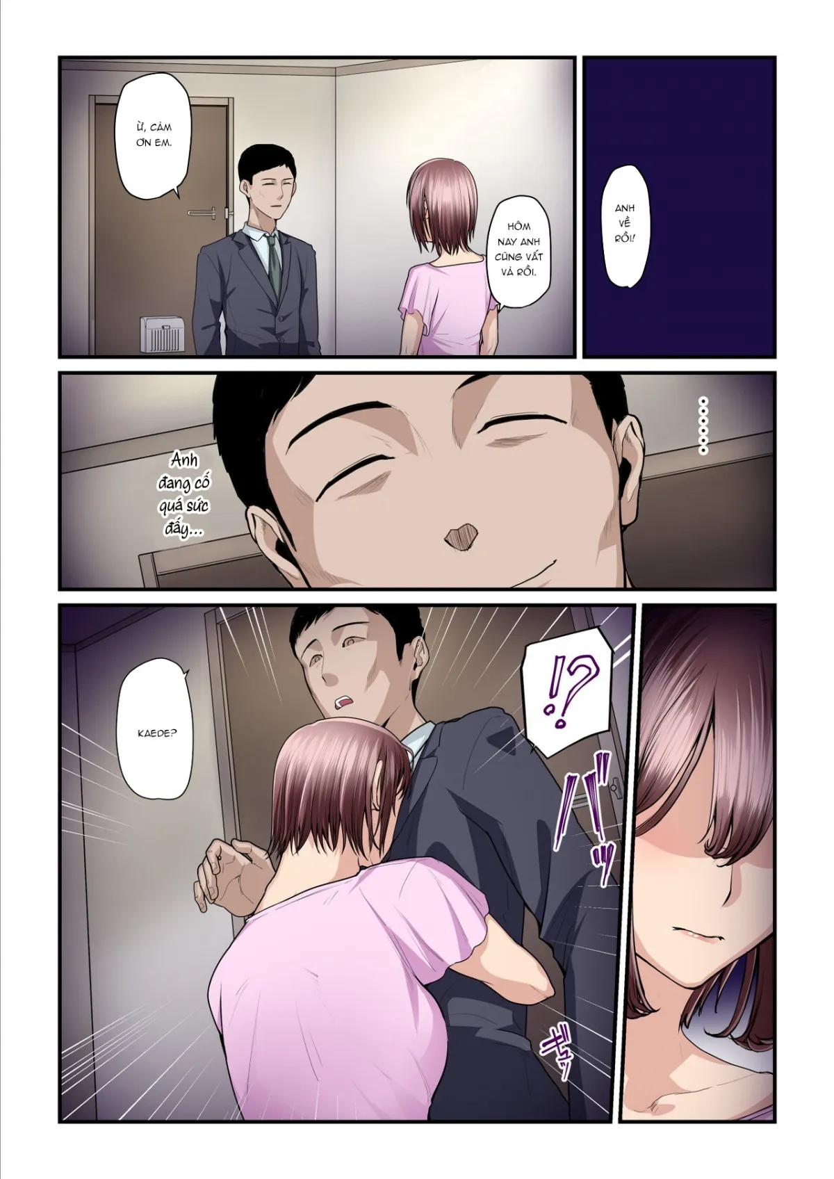 HentaiVN.net - Ảnh 57 - Kaede-chan và Bố đường [akokatsu Oji-san to Kaede-chan] - Chap 3.2 - End