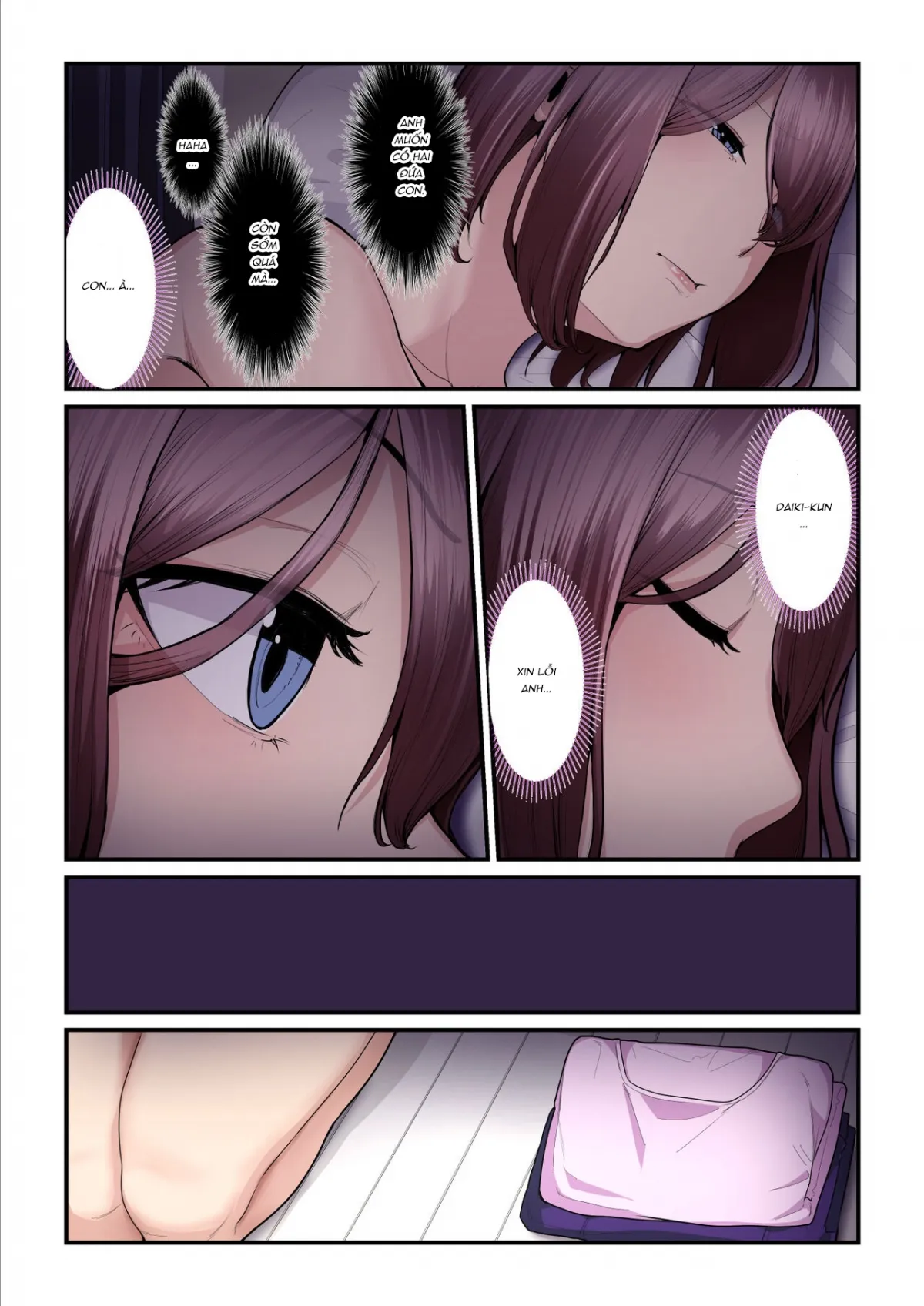 HentaiVN.net - Ảnh 59 - Kaede-chan và Bố đường [akokatsu Oji-san to Kaede-chan] - Chap 3.2 - End