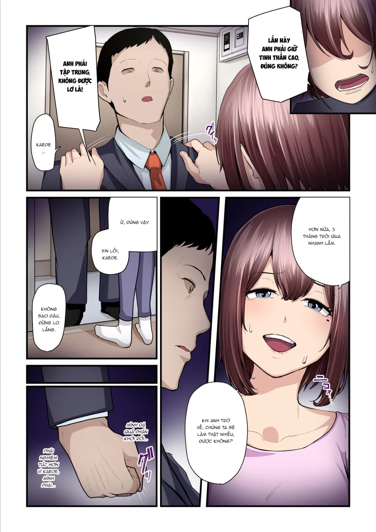 HentaiVN.net - Ảnh 64 - Kaede-chan và Bố đường [akokatsu Oji-san to Kaede-chan] - Chap 3.2 - End