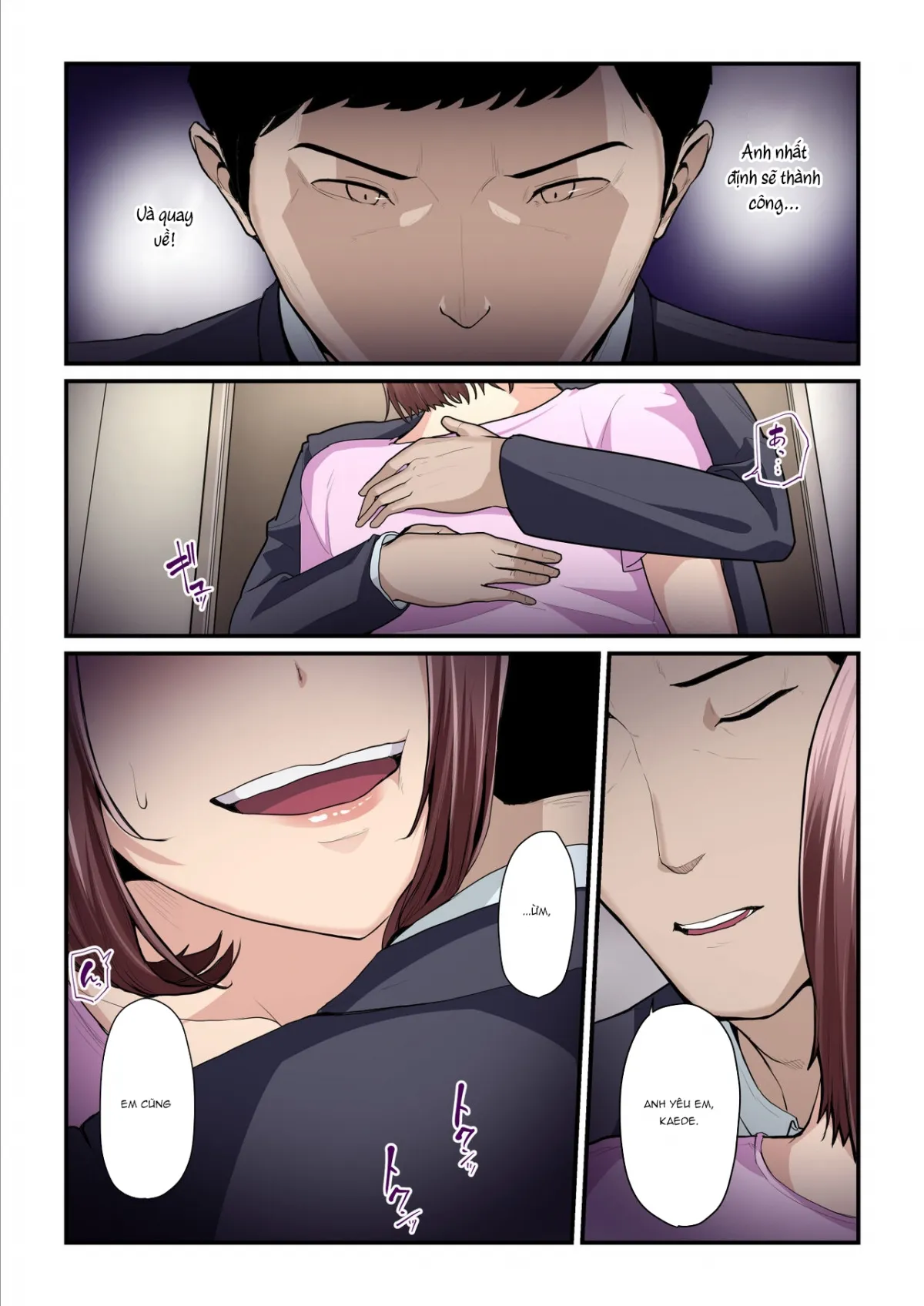 HentaiVN.net - Ảnh 65 - Kaede-chan và Bố đường [akokatsu Oji-san to Kaede-chan] - Chap 3.2 - End