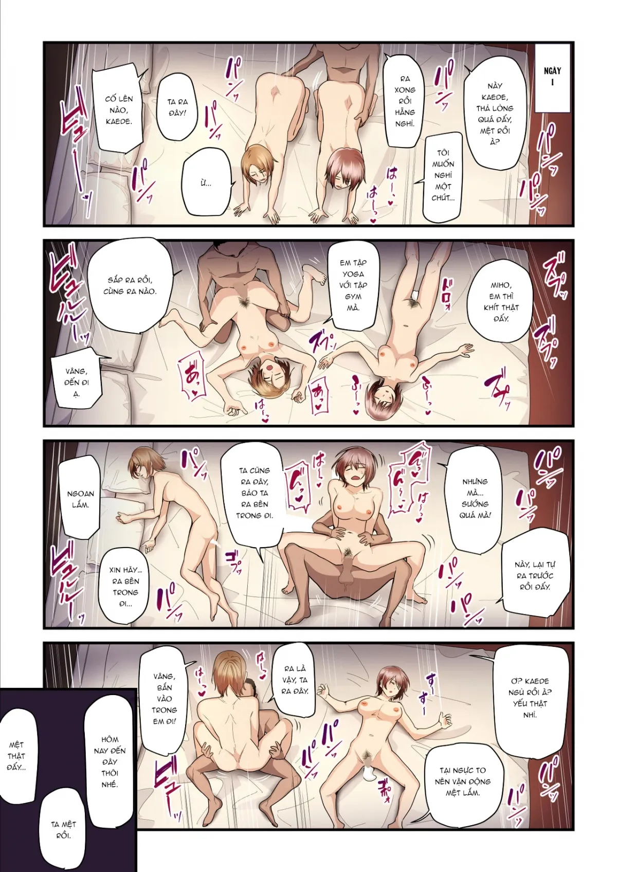 HentaiVN.net - Ảnh 75 - Kaede-chan và Bố đường [akokatsu Oji-san to Kaede-chan] - Chap 3.2 - End