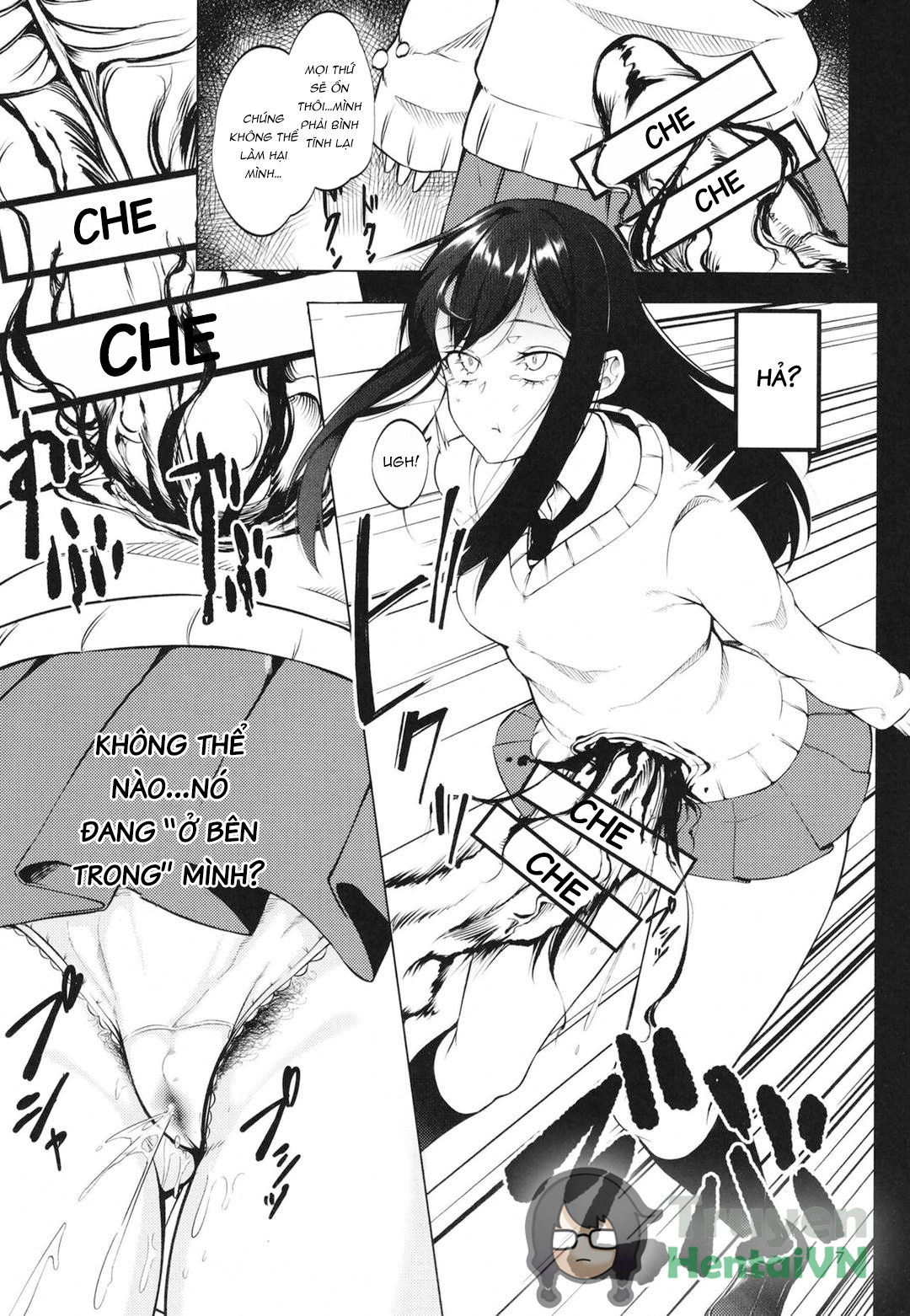 HentaiVN.net - Ảnh 7 - Miseruko-chan (Mieruko-chan) - Oneshot