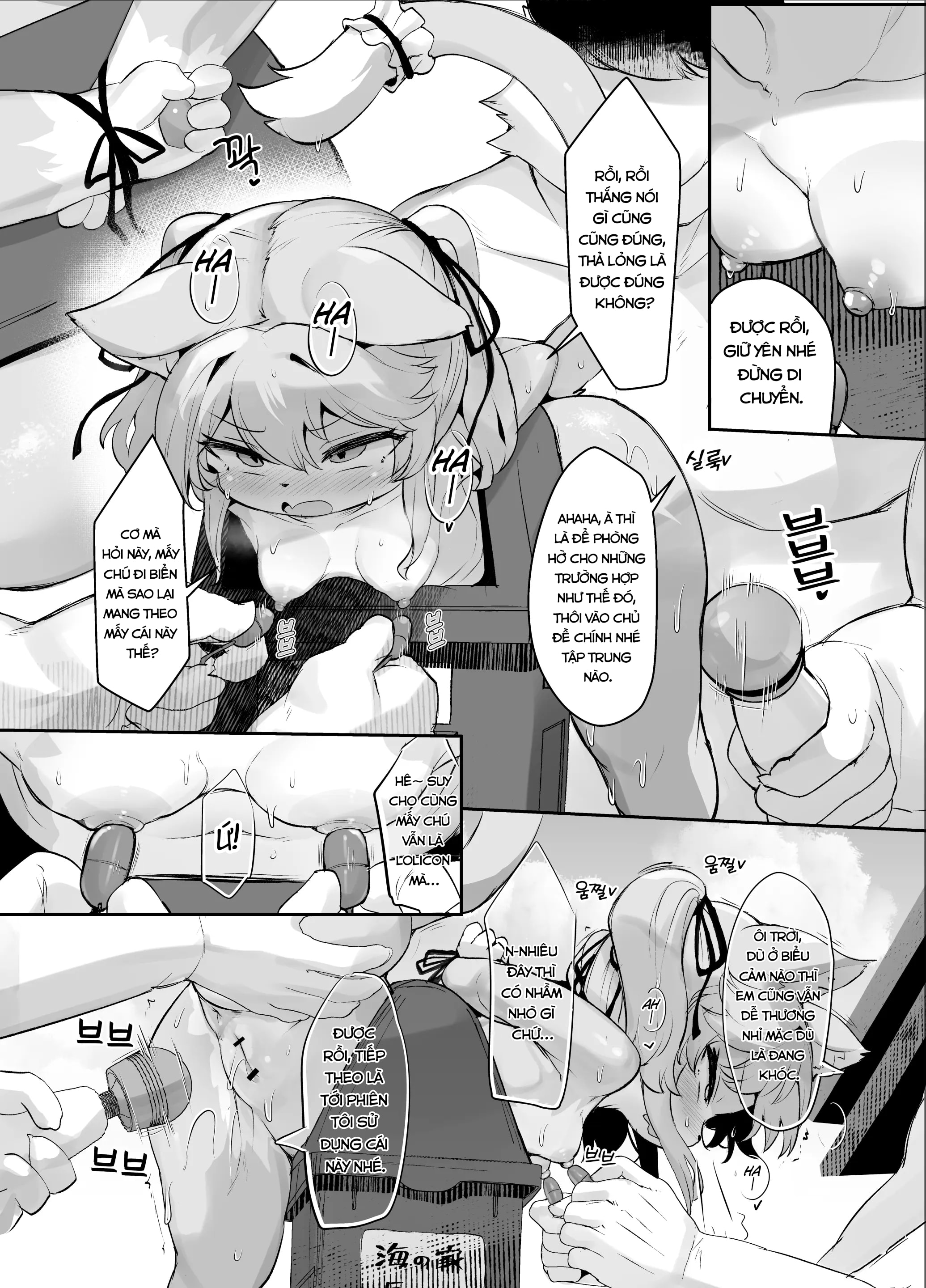 HentaiVN.net - Ảnh 11 - Mesugaki Kemo Loli Himeka-Chan Ga Lolicon Oji-San Nanka Ni Makeru Wake Ga Nai!! 2 | There's No Way Himeka-Chan, The Kemololi Mesugaki, Will Ever Lose To Some Lolicon Old Men!! 2 - Oneshot