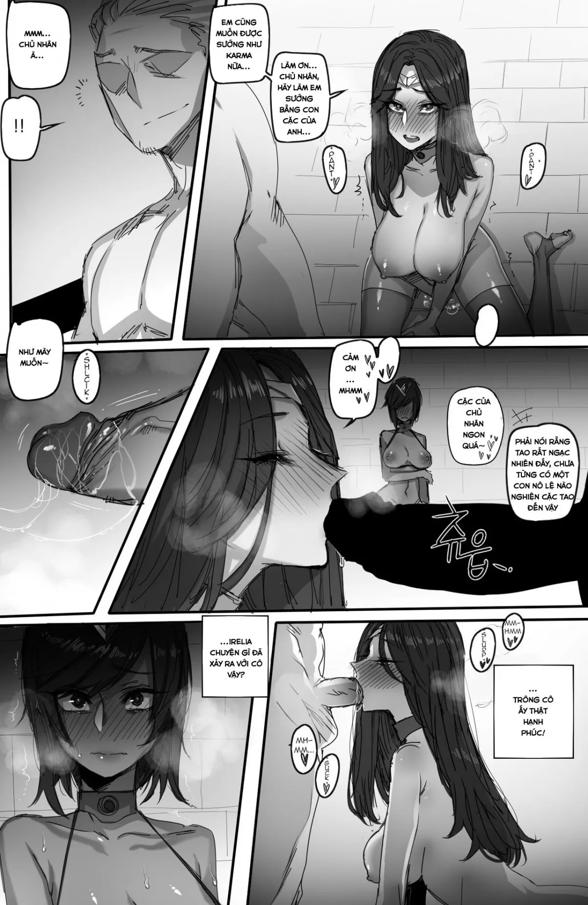 HentaiVN.net - Ảnh 13 - Sự sa ngã của Irelia! (League Of Legends) [The Fall of Irelia] - Chap 3 : Tất cả là vì Nosux! (End)