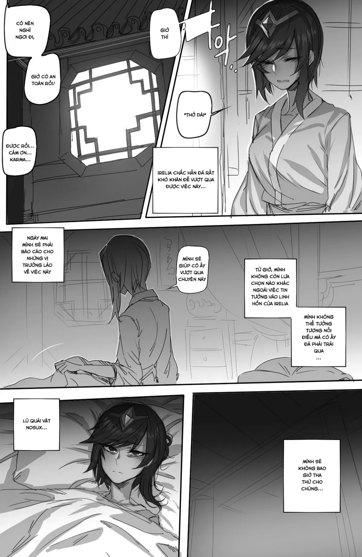 HentaiVN.net - Ảnh 5 - Sự sa ngã của Irelia! (League Of Legends) [The Fall of Irelia] - Chap 3 : Tất cả là vì Nosux! (End)