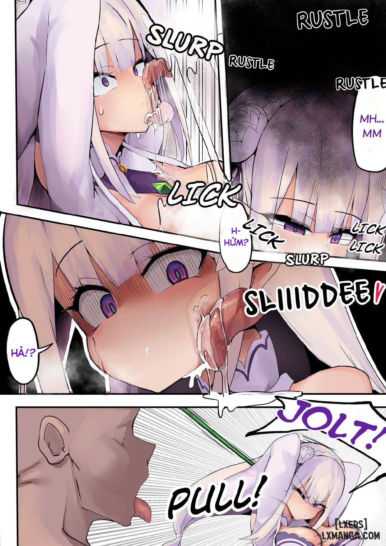 HentaiVN.net - Ảnh 7 - Emilia Learns to Master the Art of Having Sex - Oneshot