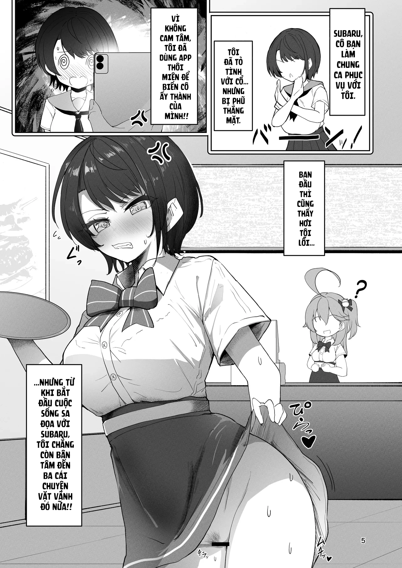 HentaiVN.net - Ảnh 4 - Subaru - Bạn gái thôi miên - Oneshot