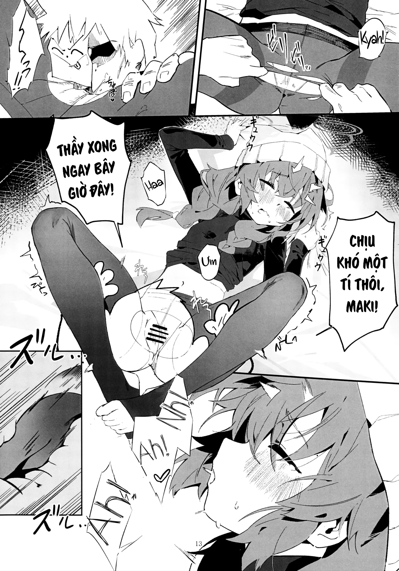 HentaiVN.net - Ảnh 12 - Maki-chan bị rắn cắn mất rồi?! - One shot khô dái