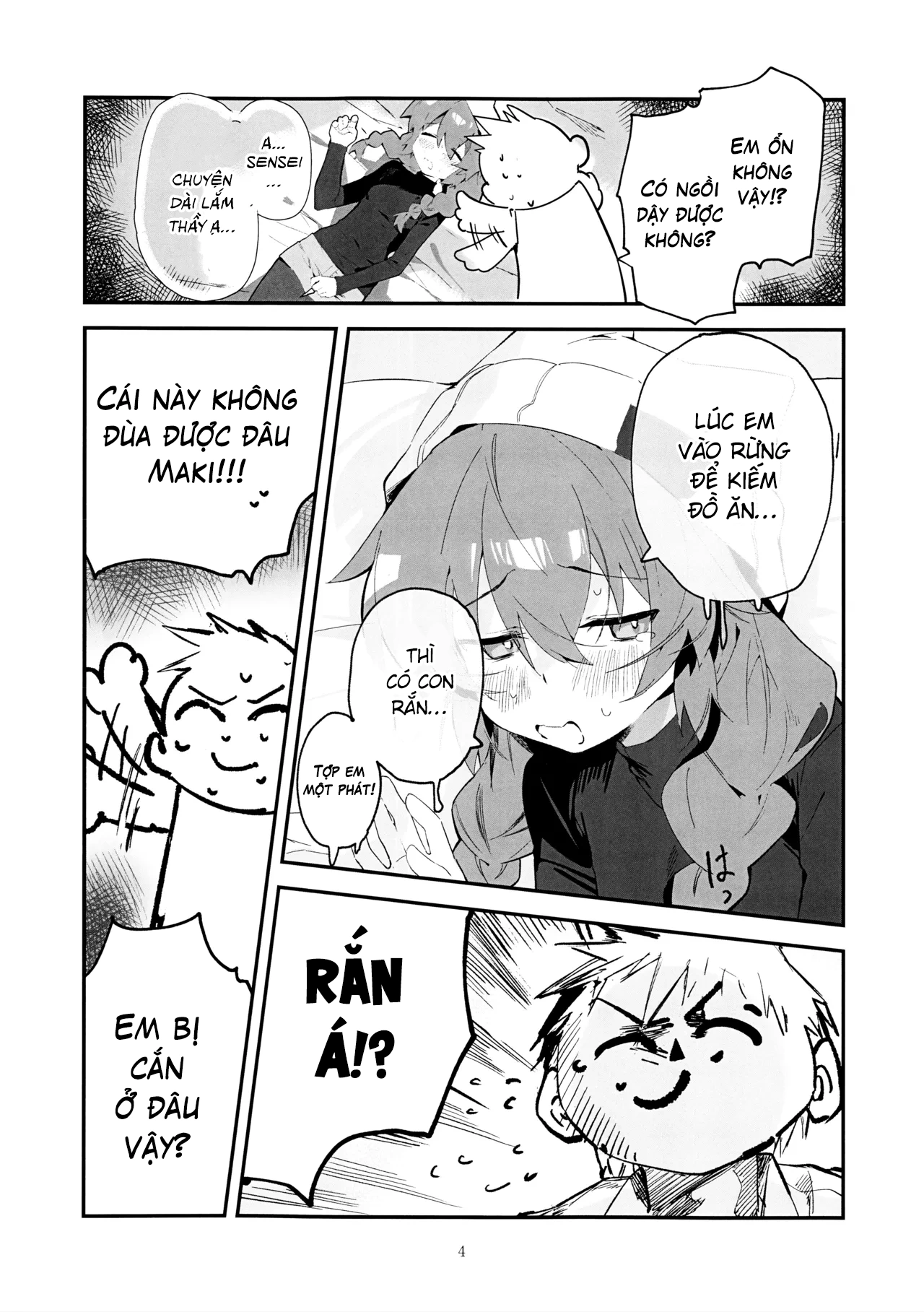 HentaiVN.net - Ảnh 3 - Maki-chan bị rắn cắn mất rồi?! - One shot khô dái