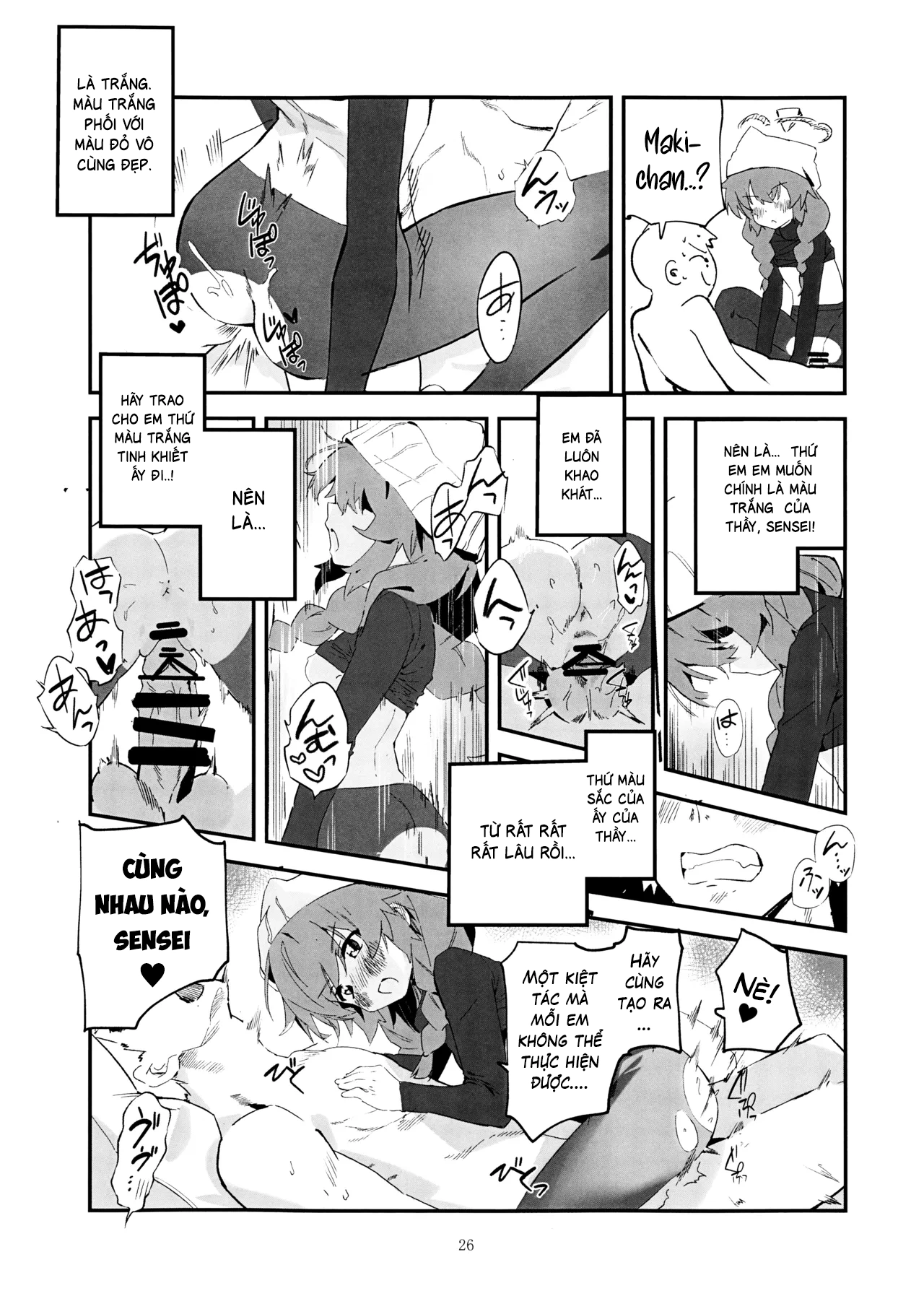 HentaiVN.net - Ảnh 25 - Maki-chan bị rắn cắn mất rồi?! - One shot khô dái
