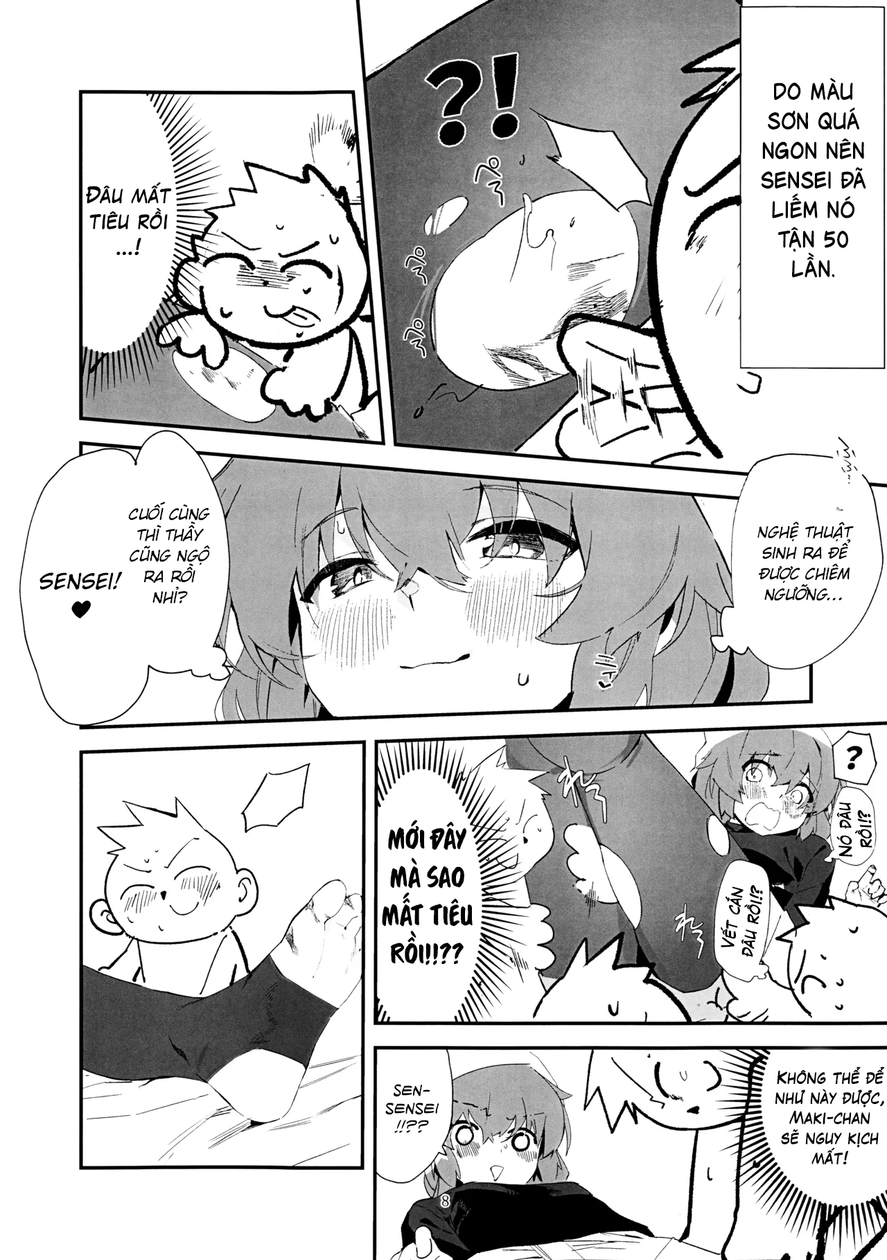 HentaiVN.net - Ảnh 7 - Maki-chan bị rắn cắn mất rồi?! - One shot khô dái