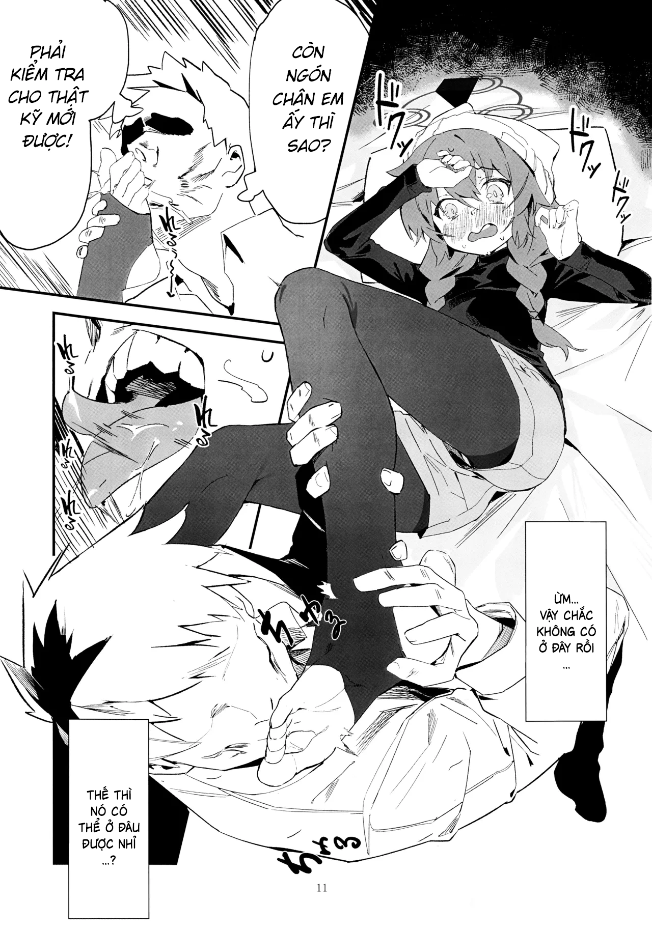 HentaiVN.net - Ảnh 10 - Maki-chan bị rắn cắn mất rồi?! - One shot khô dái