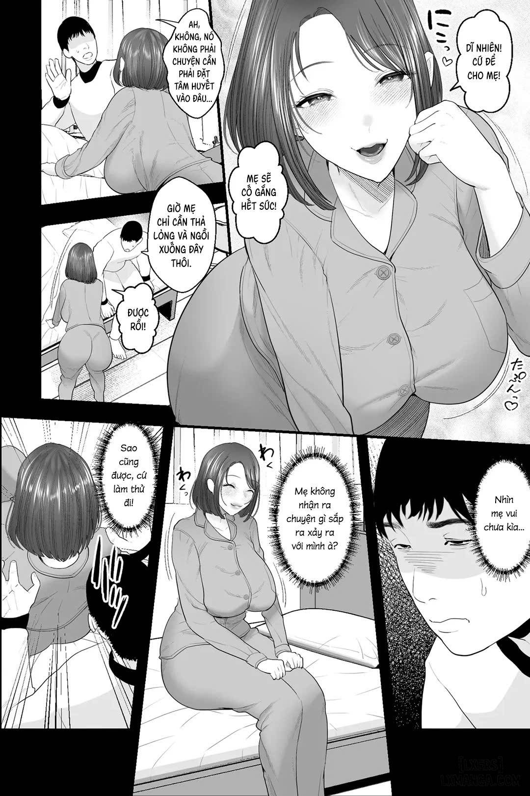 HentaiVN.net - Ảnh 8 - Tennen Kaa-san ga Ero Kawai Sugiru node, Saimin Onaho Sex Shitatta - Oneshot