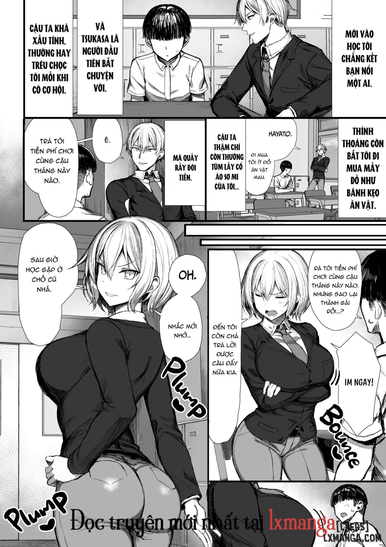 HentaiVN.net - Ảnh 5 - My Bully Turned Into a Girl - Oneshot