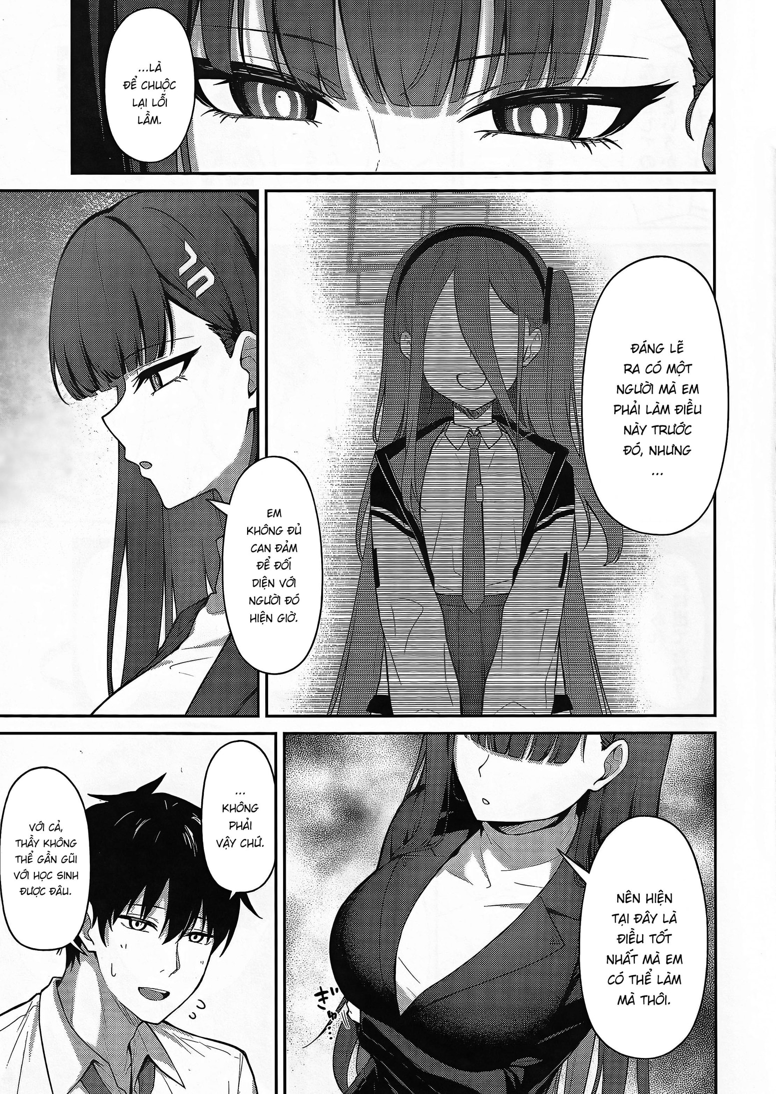 HentaiVN.net - Ảnh 5 - Hành trình chuộc lỗi của Tsukatsuki Rio - 2 cái dú chà bá vầy nè