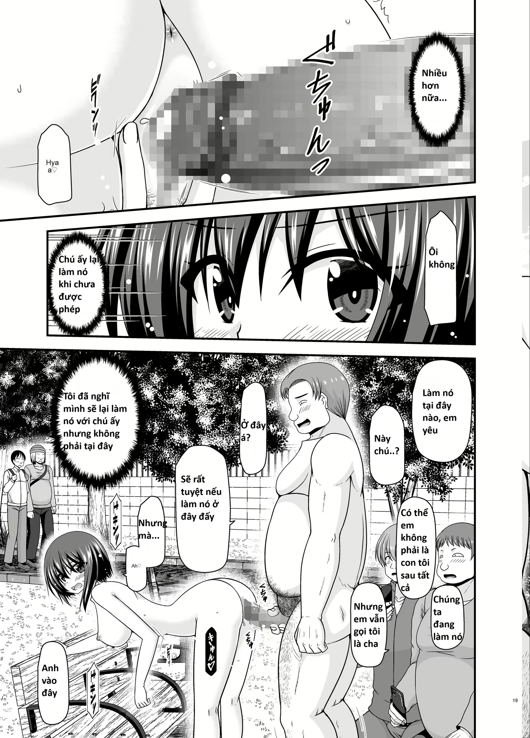 HentaiVN.net - Ảnh 16 - Câu chuyện về cô gái thích thỏa thân - Chap 3