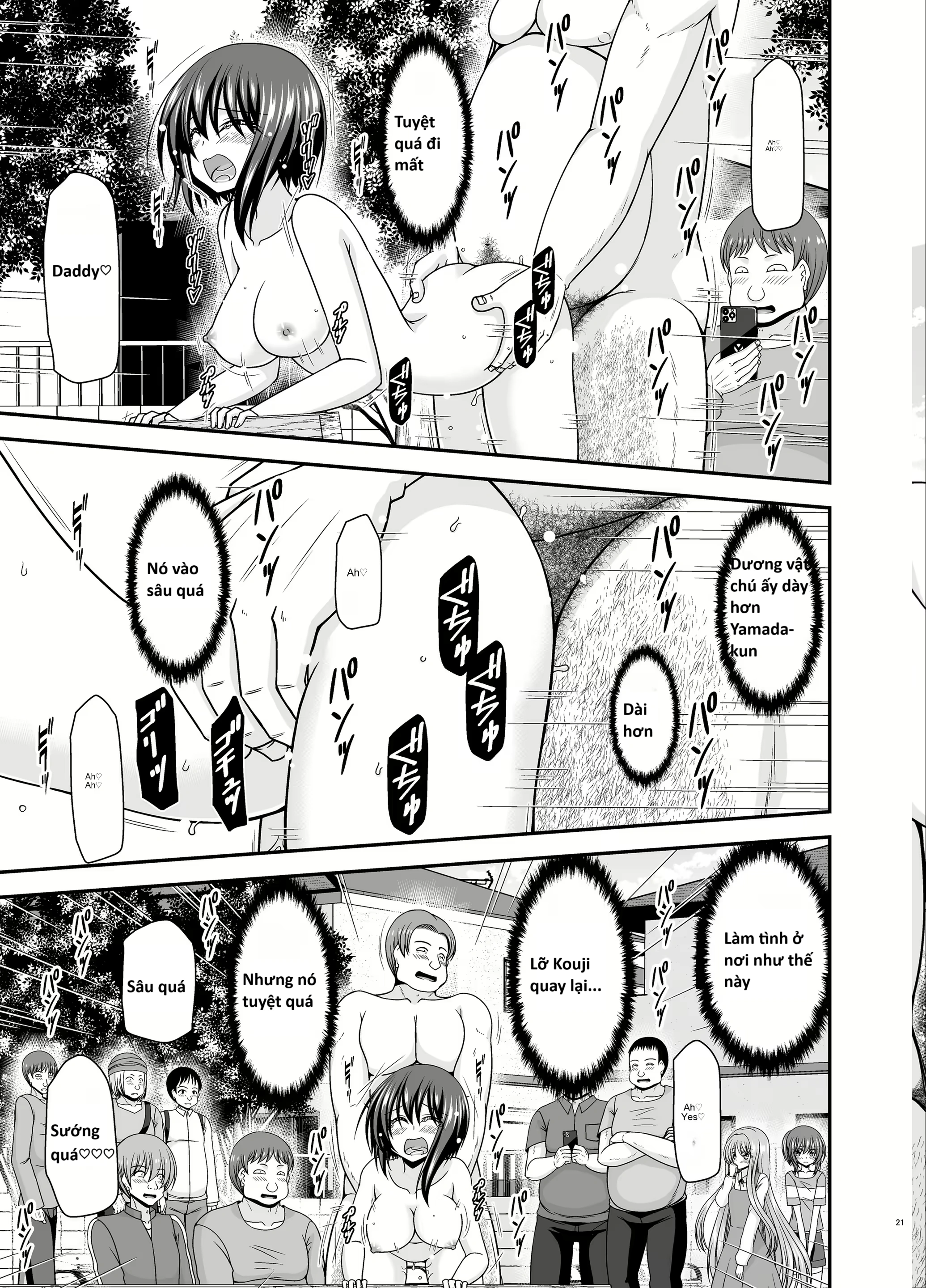 HentaiVN.net - Ảnh 18 - Câu chuyện về cô gái thích thỏa thân - Chap 3