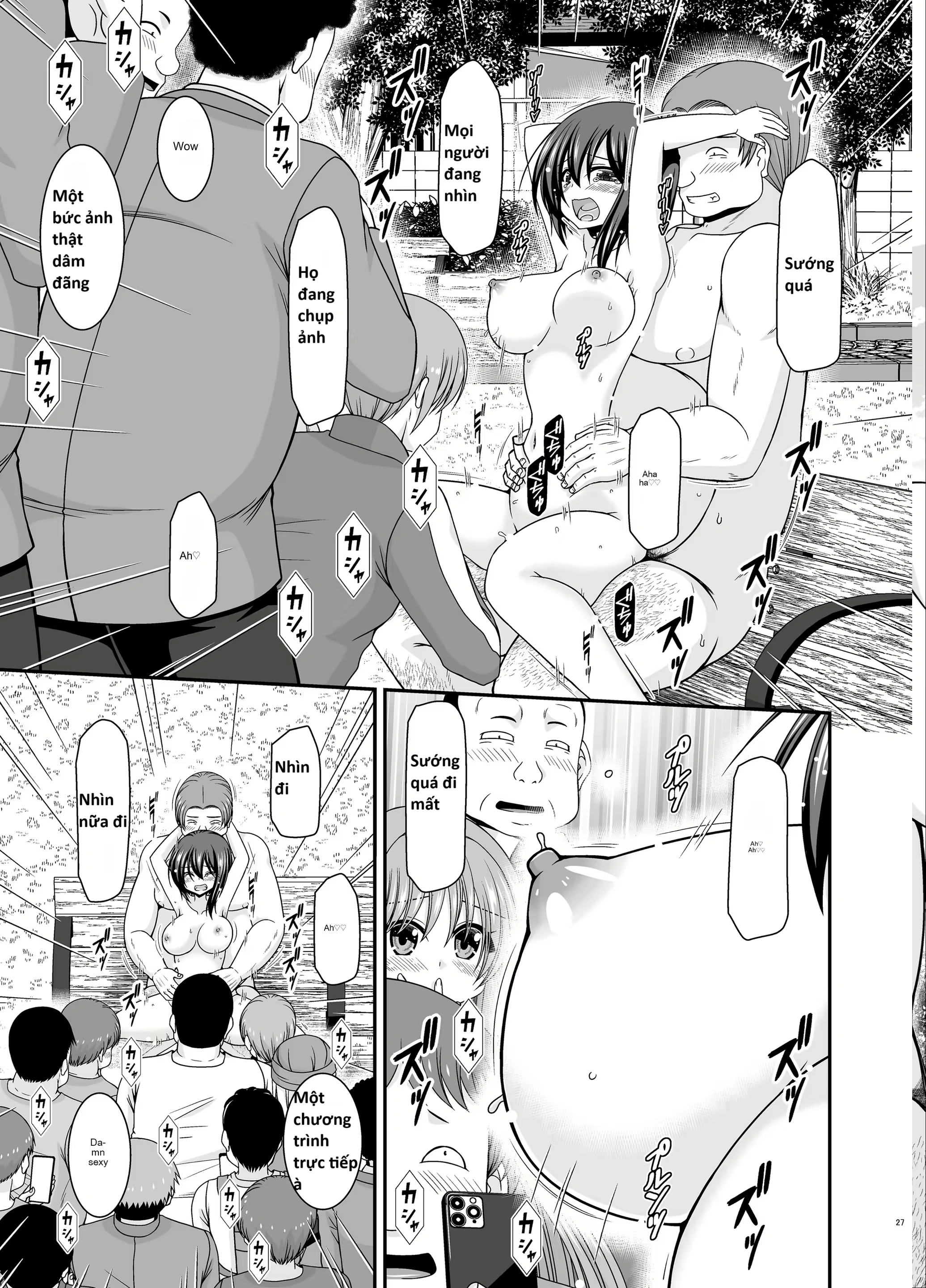 HentaiVN.net - Ảnh 24 - Câu chuyện về cô gái thích thỏa thân - Chap 3