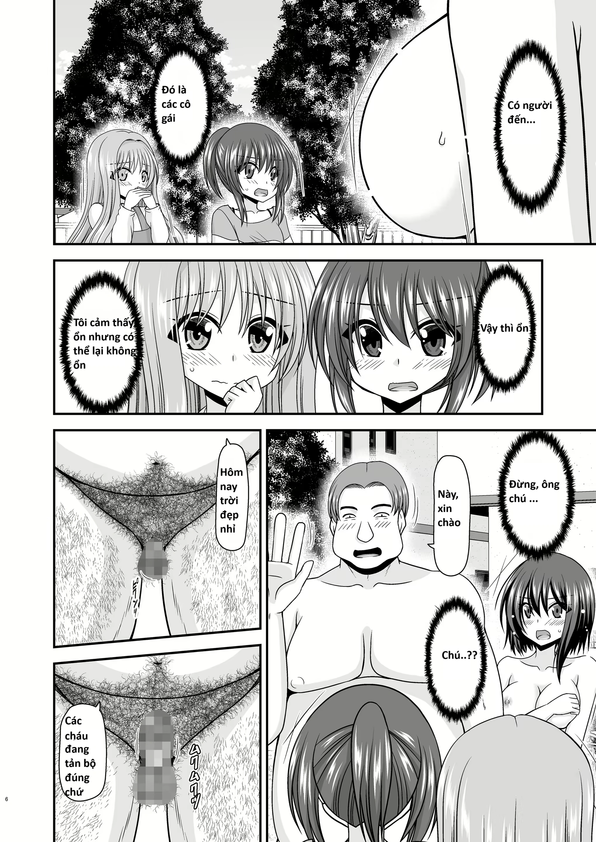 HentaiVN.net - Ảnh 4 - Câu chuyện về cô gái thích thỏa thân - Chap 3