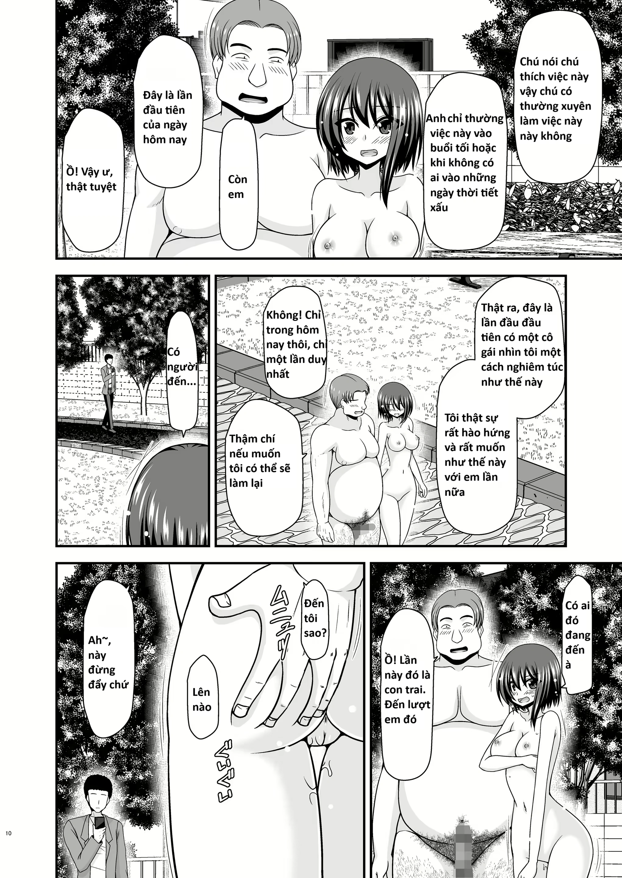 HentaiVN.net - Ảnh 7 - Câu chuyện về cô gái thích thỏa thân - Chap 3