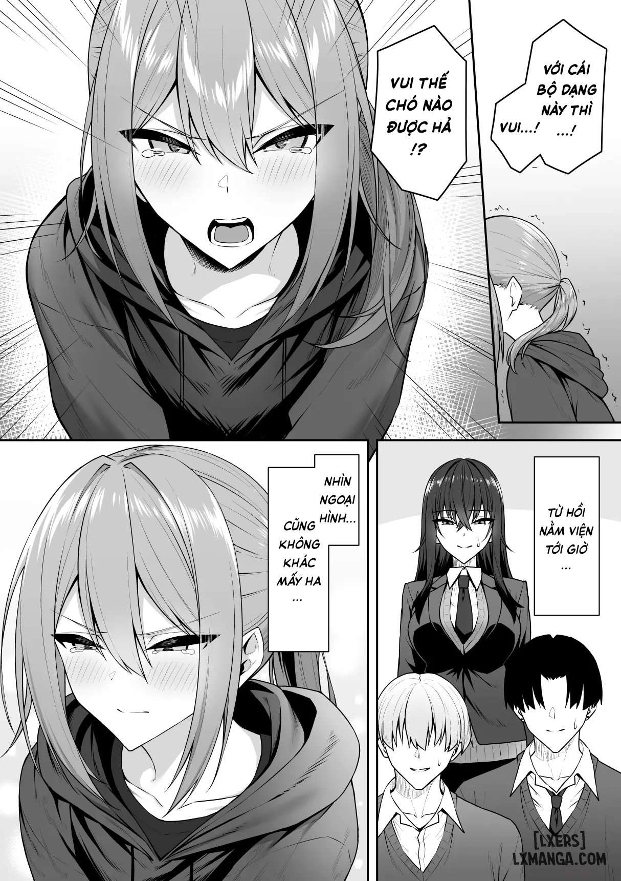 HentaiVN.net - Ảnh 28 - Tôi với đám gyaru bị đảo ngược giới tính: Tấm chiếu rách và tấm chiếu mới - Oneshot