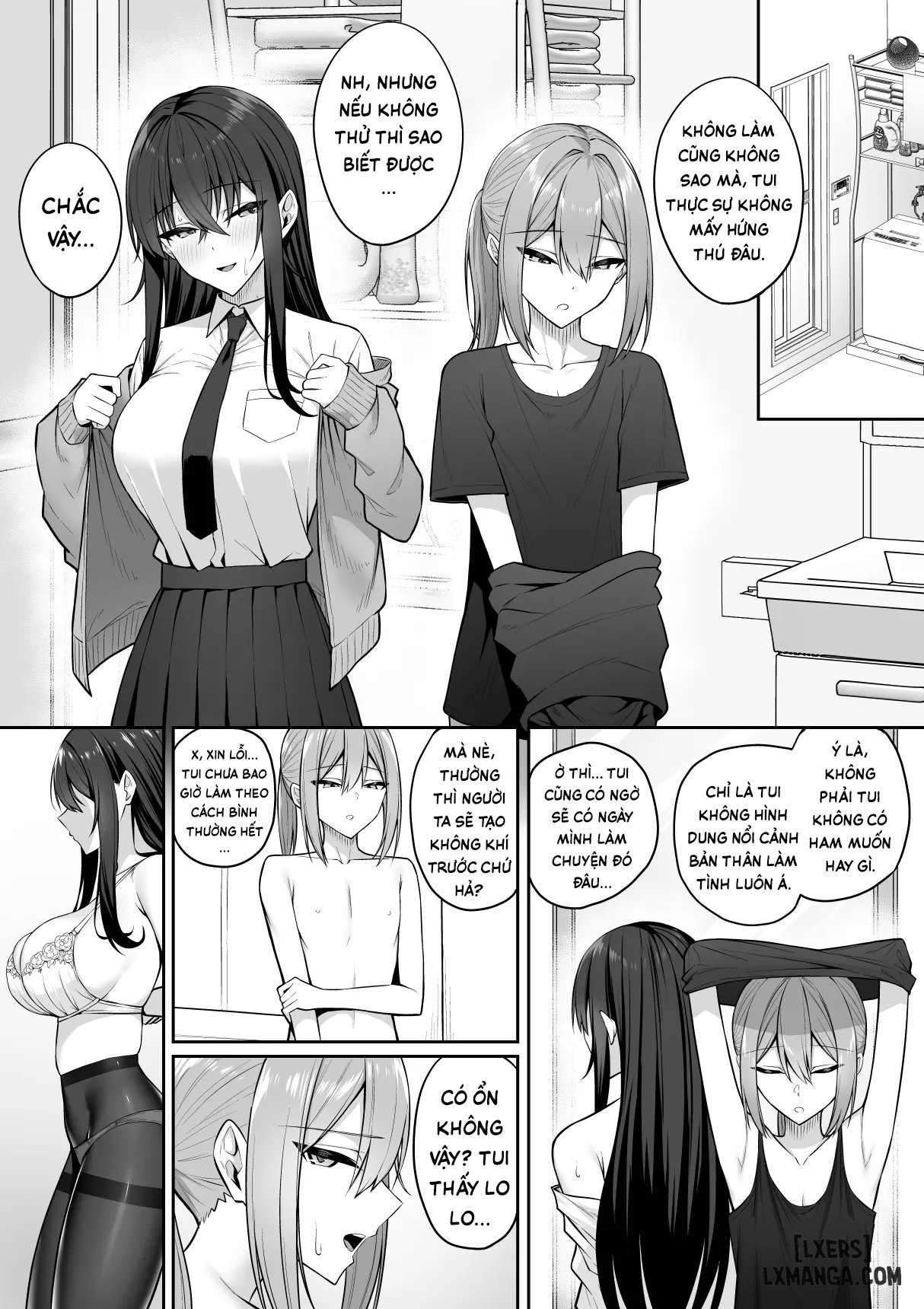 HentaiVN.net - Ảnh 34 - Tôi với đám gyaru bị đảo ngược giới tính: Tấm chiếu rách và tấm chiếu mới - Oneshot