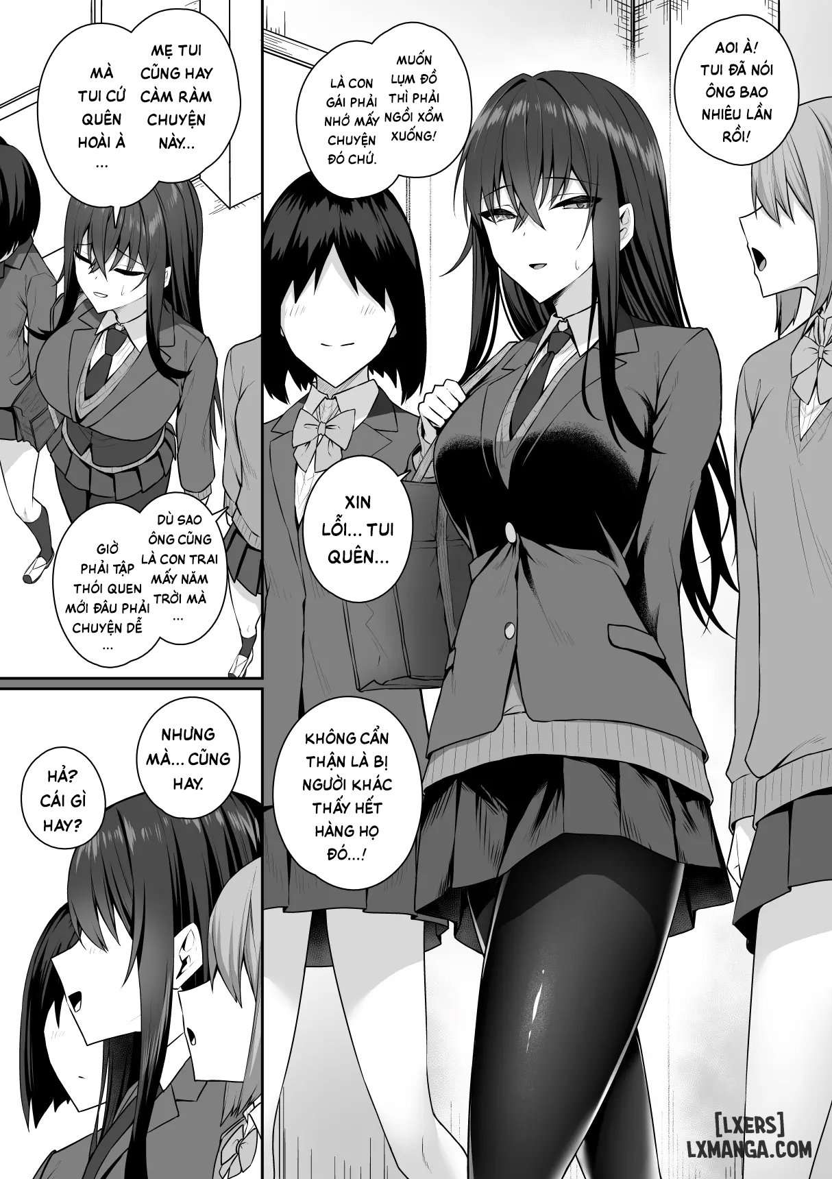 HentaiVN.net - Ảnh 6 - Tôi với đám gyaru bị đảo ngược giới tính: Tấm chiếu rách và tấm chiếu mới - Oneshot