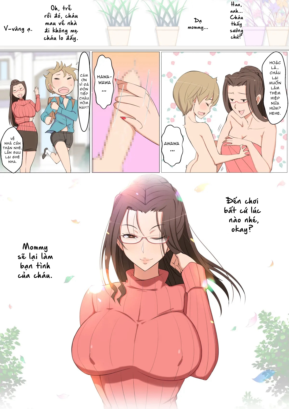 HentaiVN.net - Ảnh 30 - Jun-kun to Tomodachi no Mama Echiechi Daisakusen - Oneshot