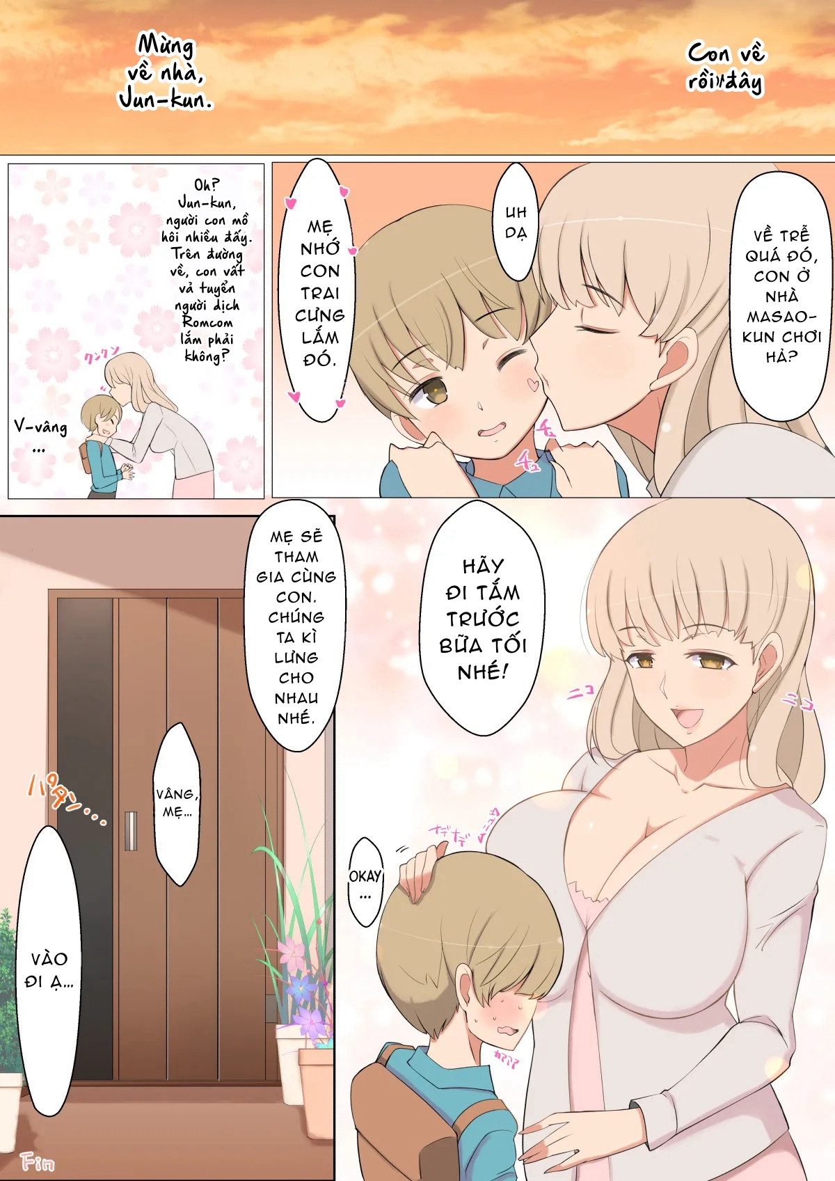 HentaiVN.net - Ảnh 31 - Jun-kun to Tomodachi no Mama Echiechi Daisakusen - Oneshot