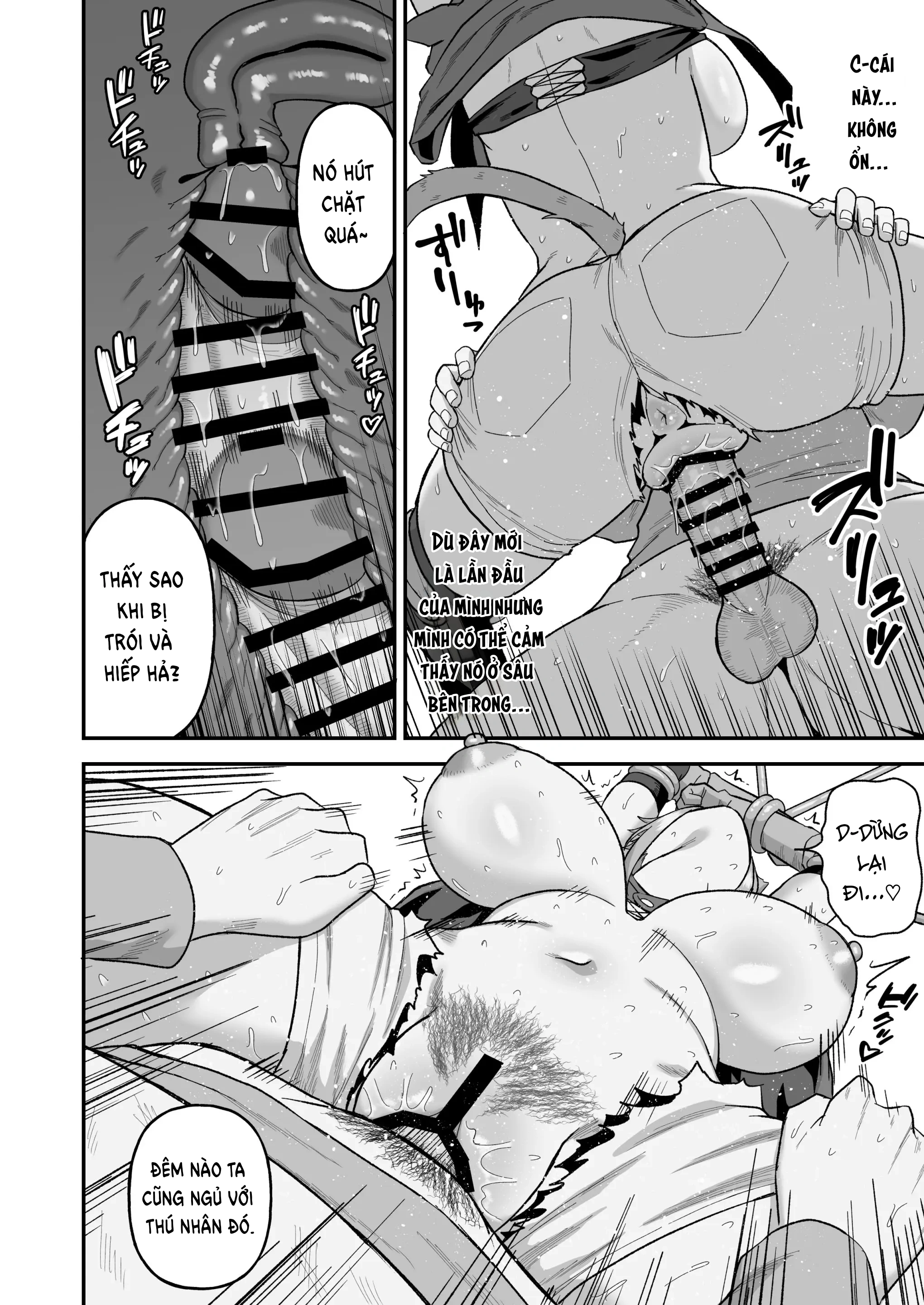 HentaiVN.net - Ảnh 16 - Tình dục thuần hoá 2 ~ miêu nhân - Oneshot