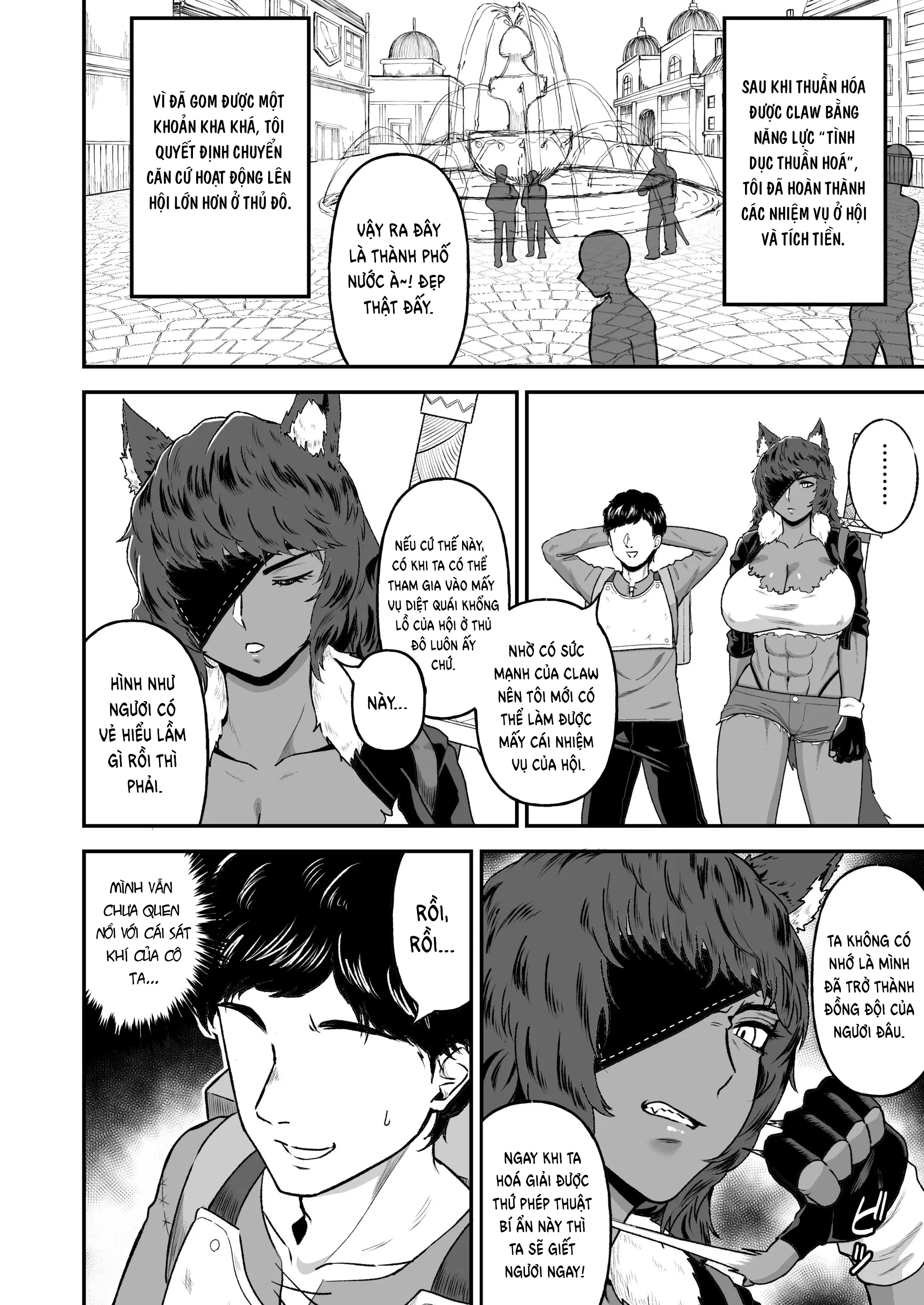 HentaiVN.net - Ảnh 4 - Tình dục thuần hoá 2 ~ miêu nhân - Oneshot
