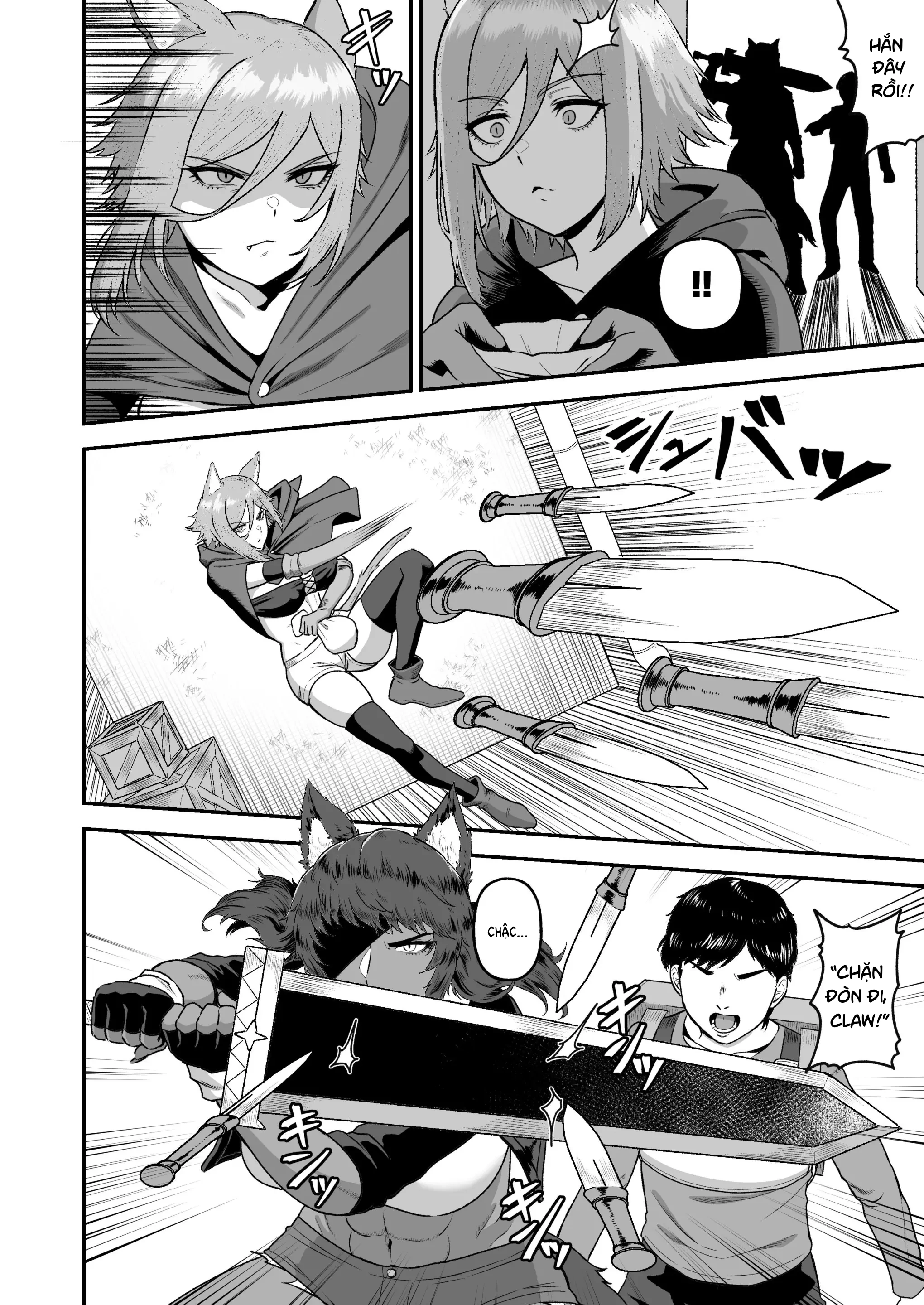 HentaiVN.net - Ảnh 8 - Tình dục thuần hoá 2 ~ miêu nhân - Oneshot