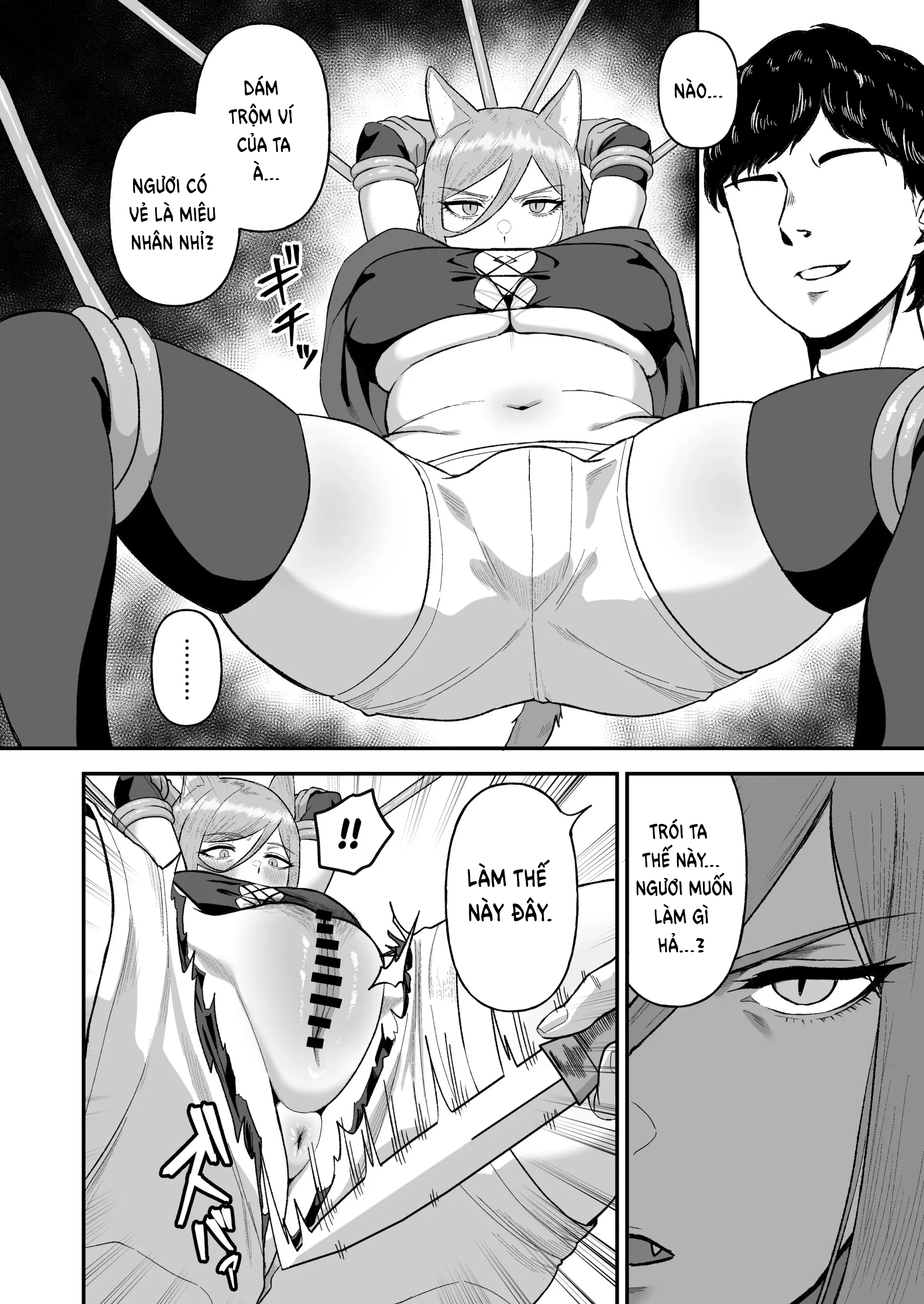 HentaiVN.net - Ảnh 10 - Tình dục thuần hoá 2 ~ miêu nhân - Oneshot