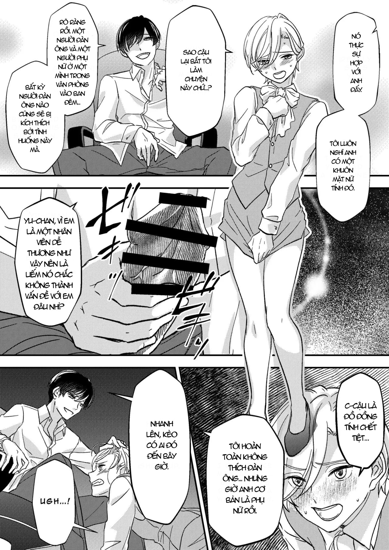 HentaiVN.net - Ảnh 10 - Sếp_bắt_nạt_tôi_bị_biến_thành_nữ - oneshot