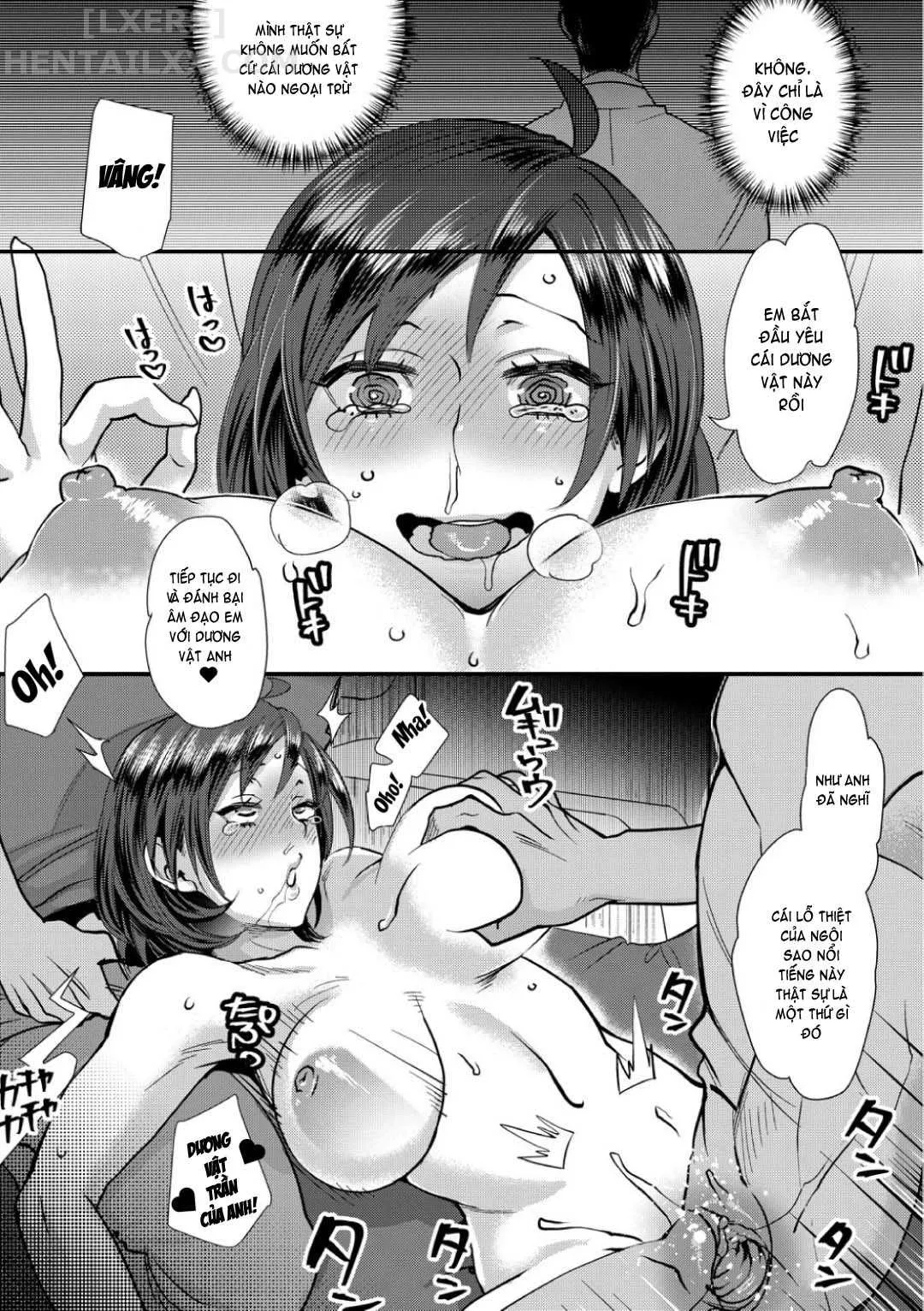 HentaiVN.net - Ảnh 12 - Muri Yari !? Iki Tte Pako Ra Night [Sarasare Aidol] - Chap 2