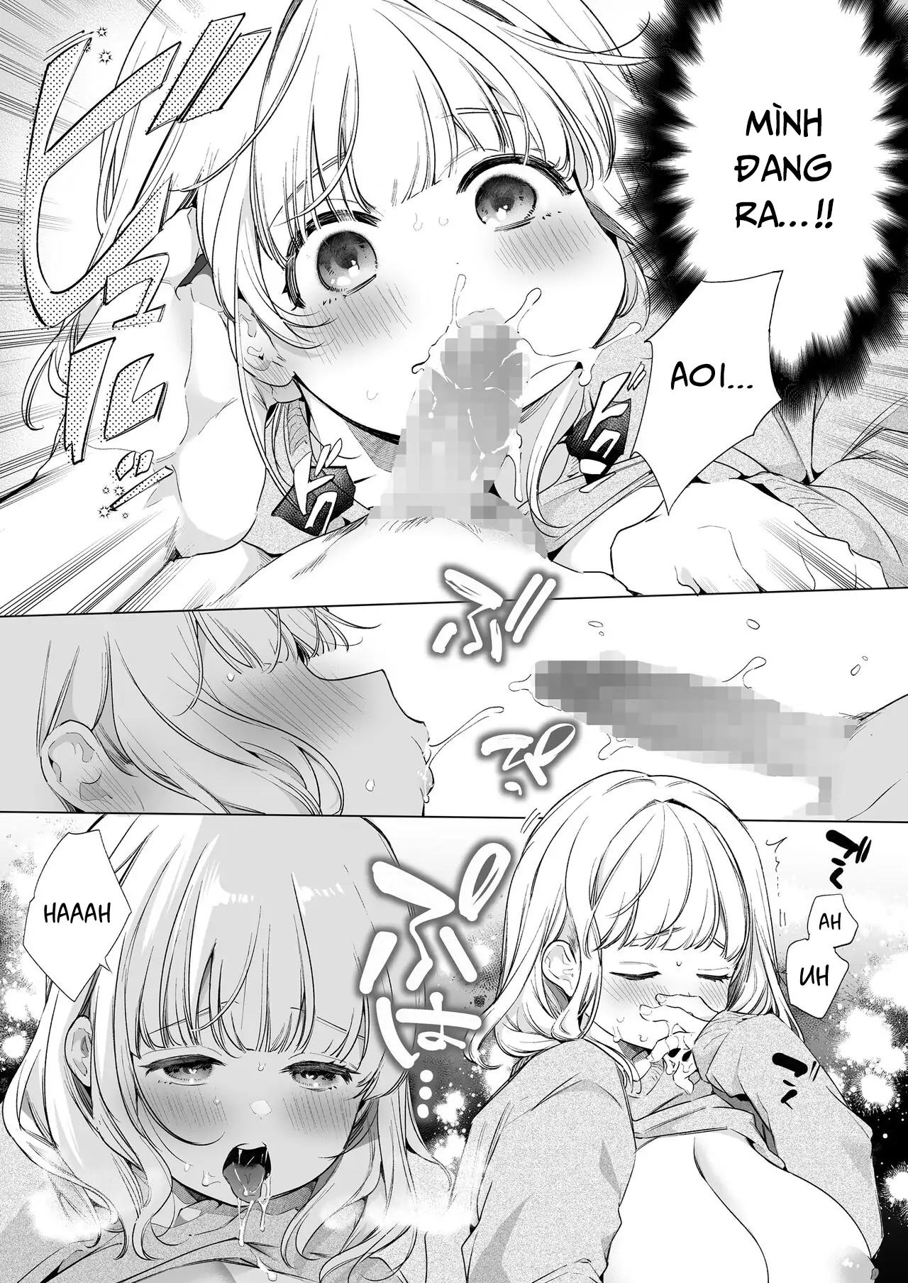 HentaiVN.net - Ảnh 30 - My Girlfriend Drools too Much - Oneshot