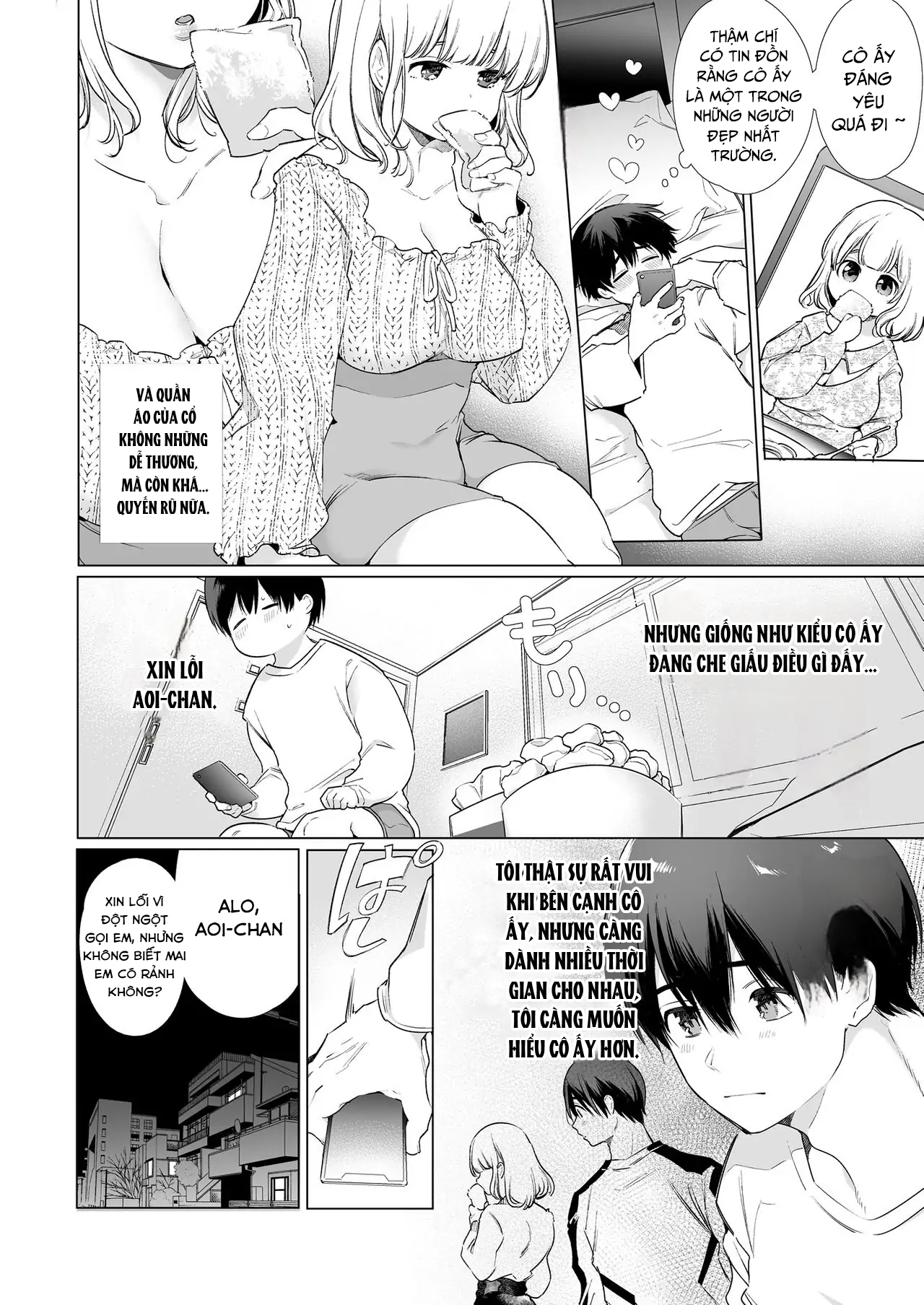 HentaiVN.net - Ảnh 5 - My Girlfriend Drools too Much - Oneshot