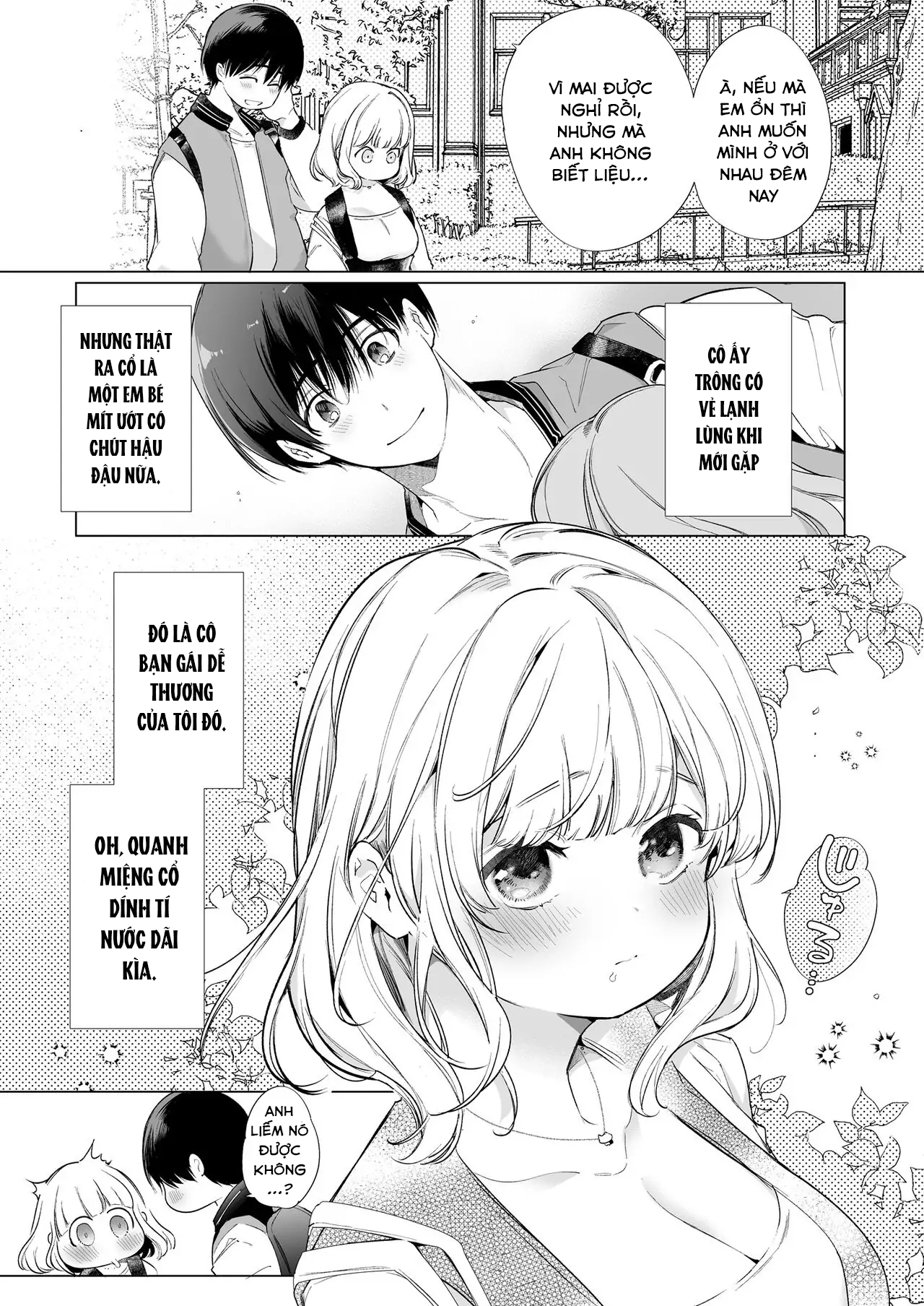 HentaiVN.net - Ảnh 51 - My Girlfriend Drools too Much - Oneshot