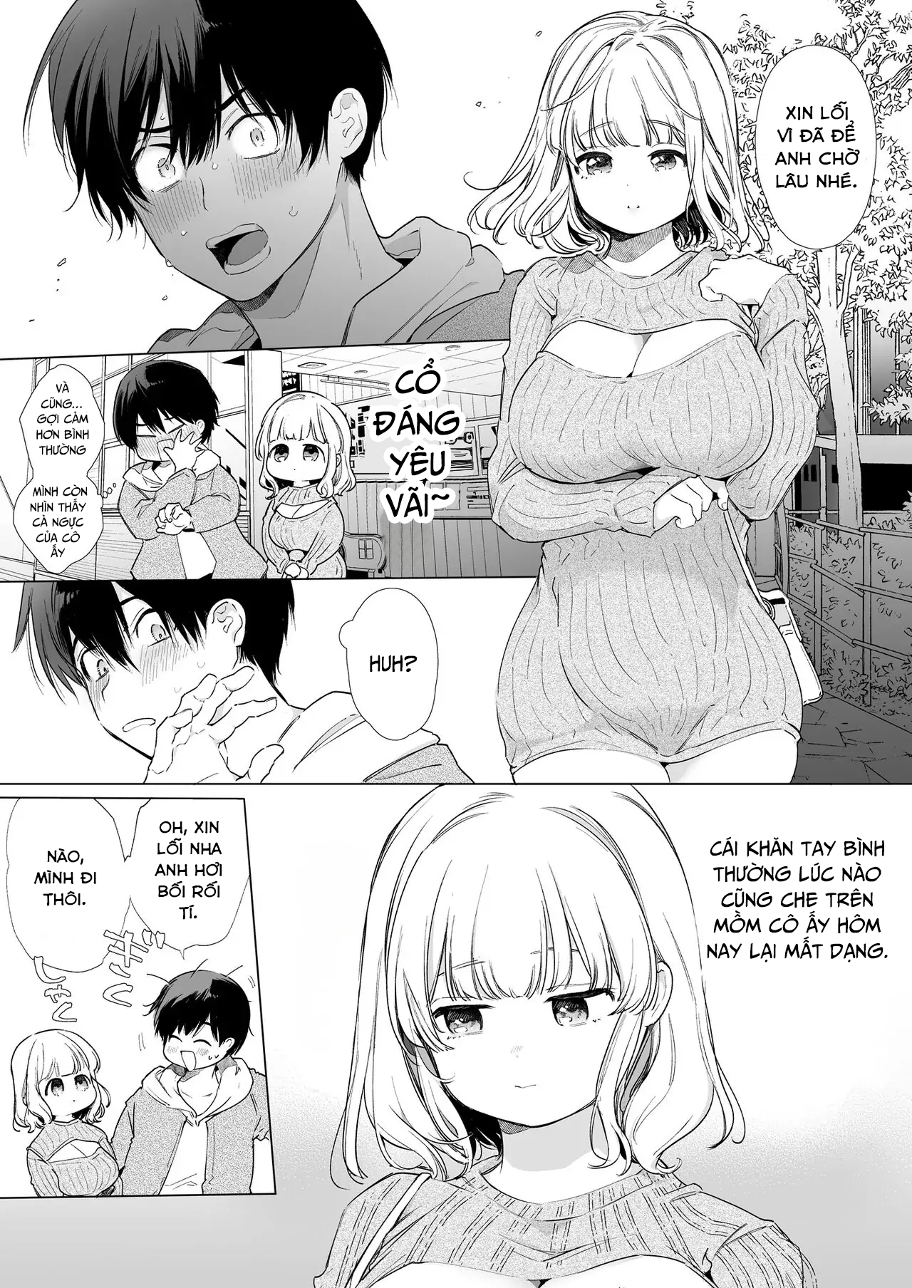 HentaiVN.net - Ảnh 6 - My Girlfriend Drools too Much - Oneshot
