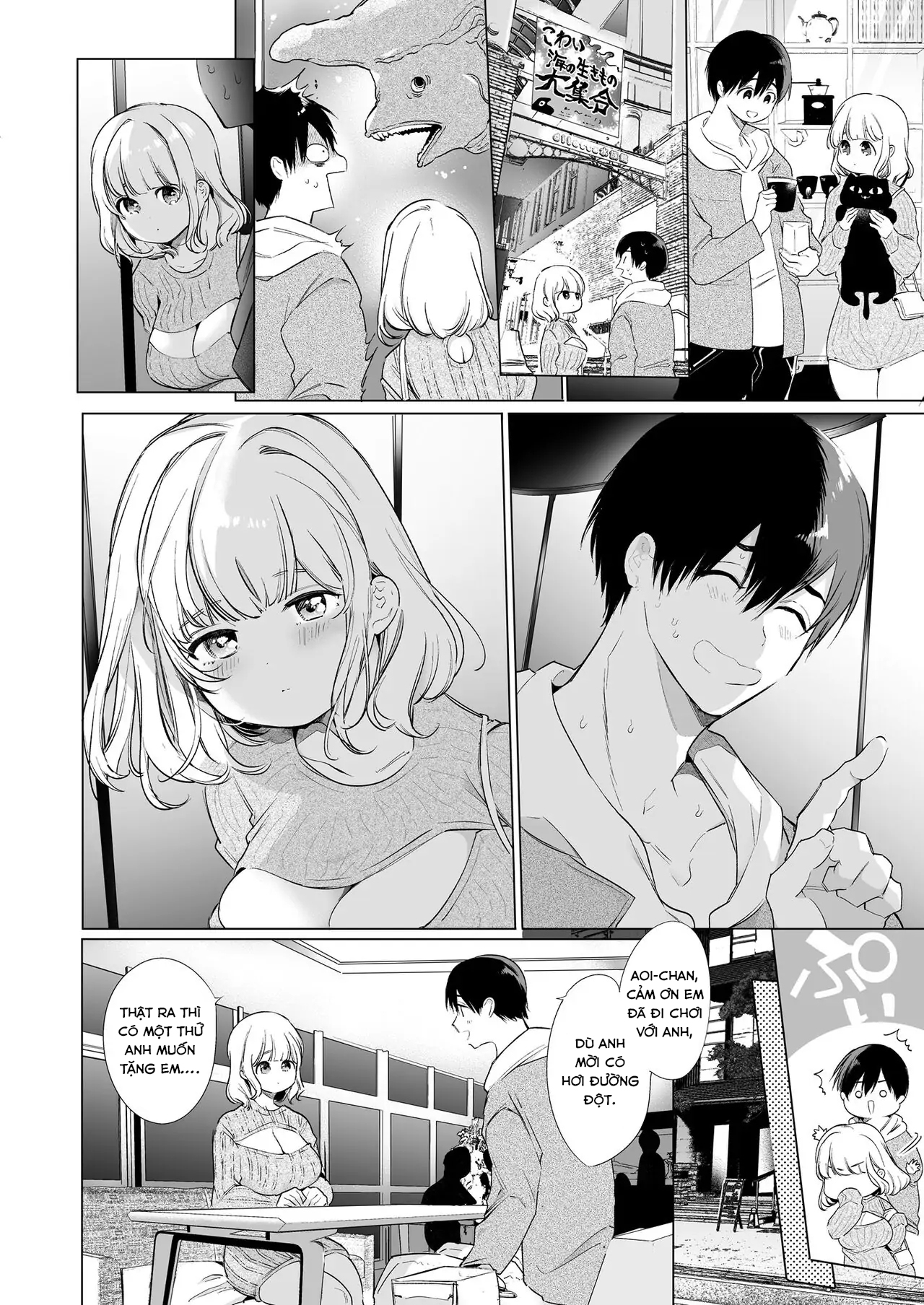 HentaiVN.net - Ảnh 7 - My Girlfriend Drools too Much - Oneshot