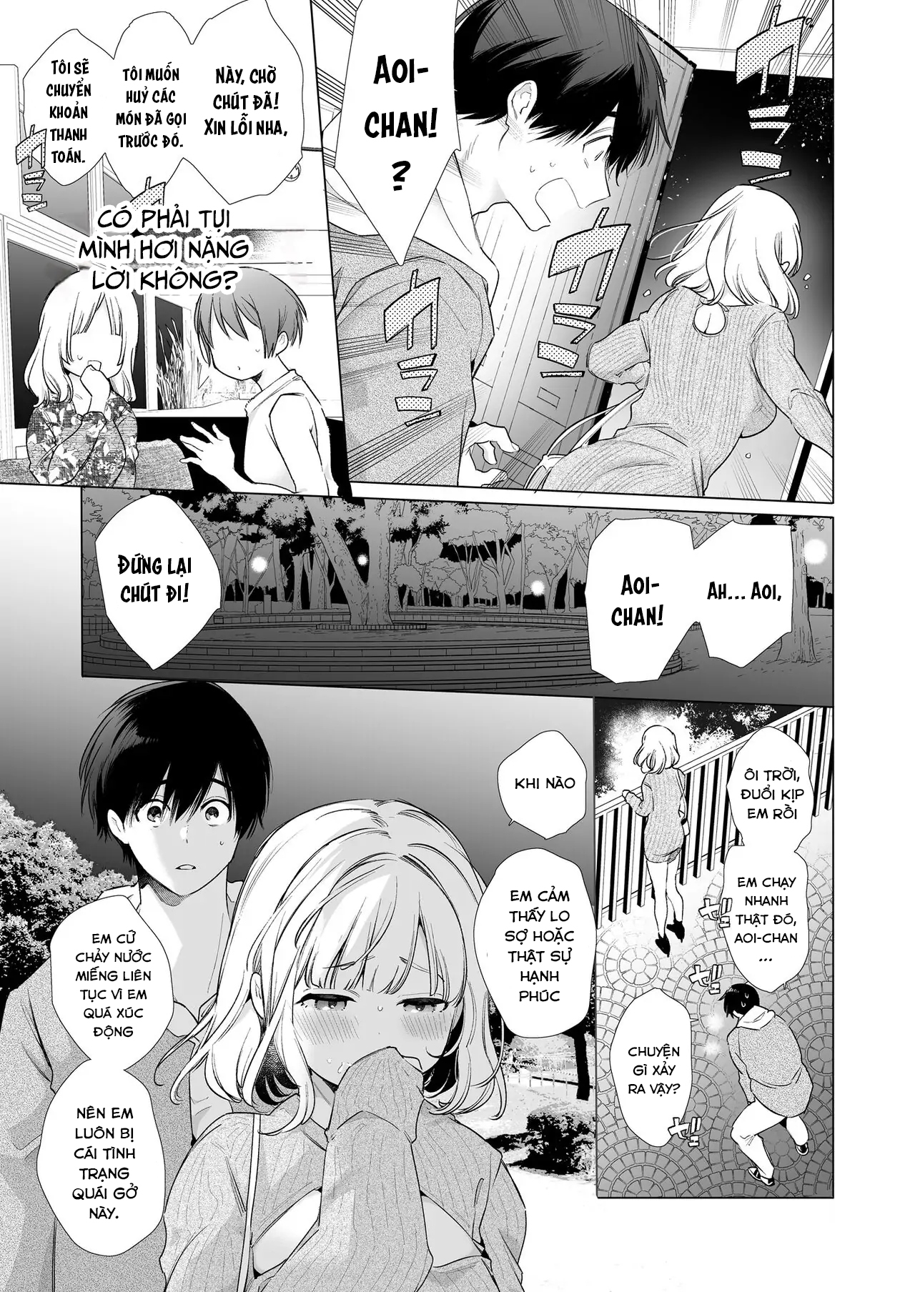 HentaiVN.net - Ảnh 10 - My Girlfriend Drools too Much - Oneshot