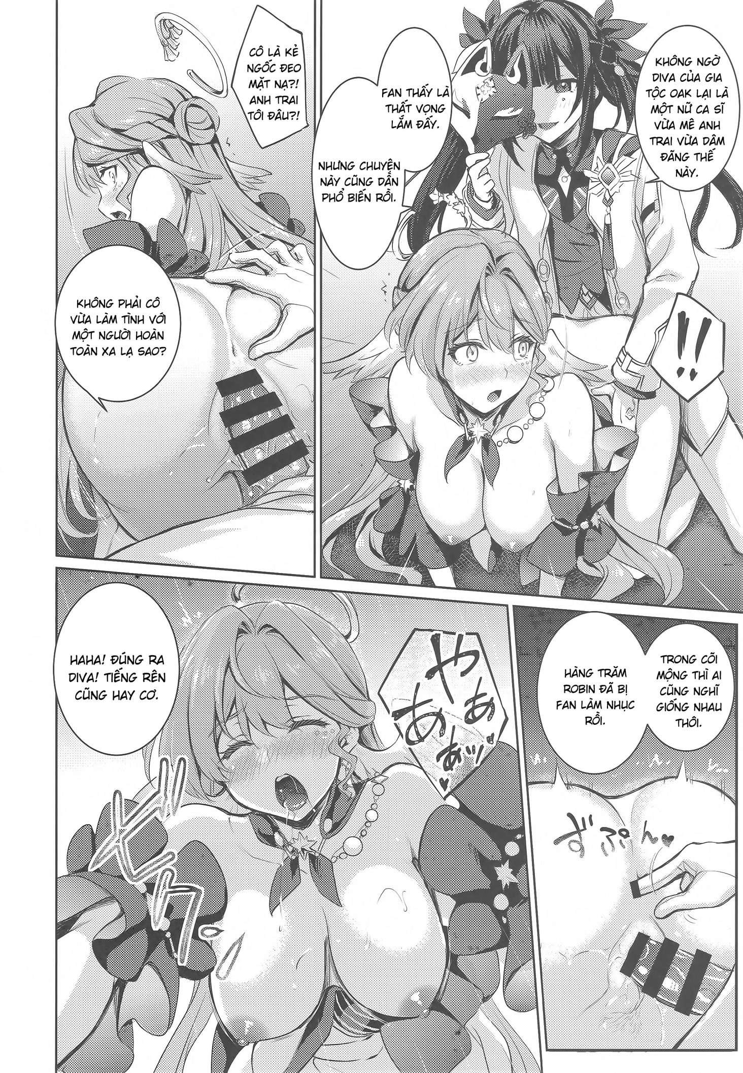 HentaiVN.net - Ảnh 19 - Luyện thanh nhạc cùng Robin tại Nhà hát lớn Penacony - Oneshot