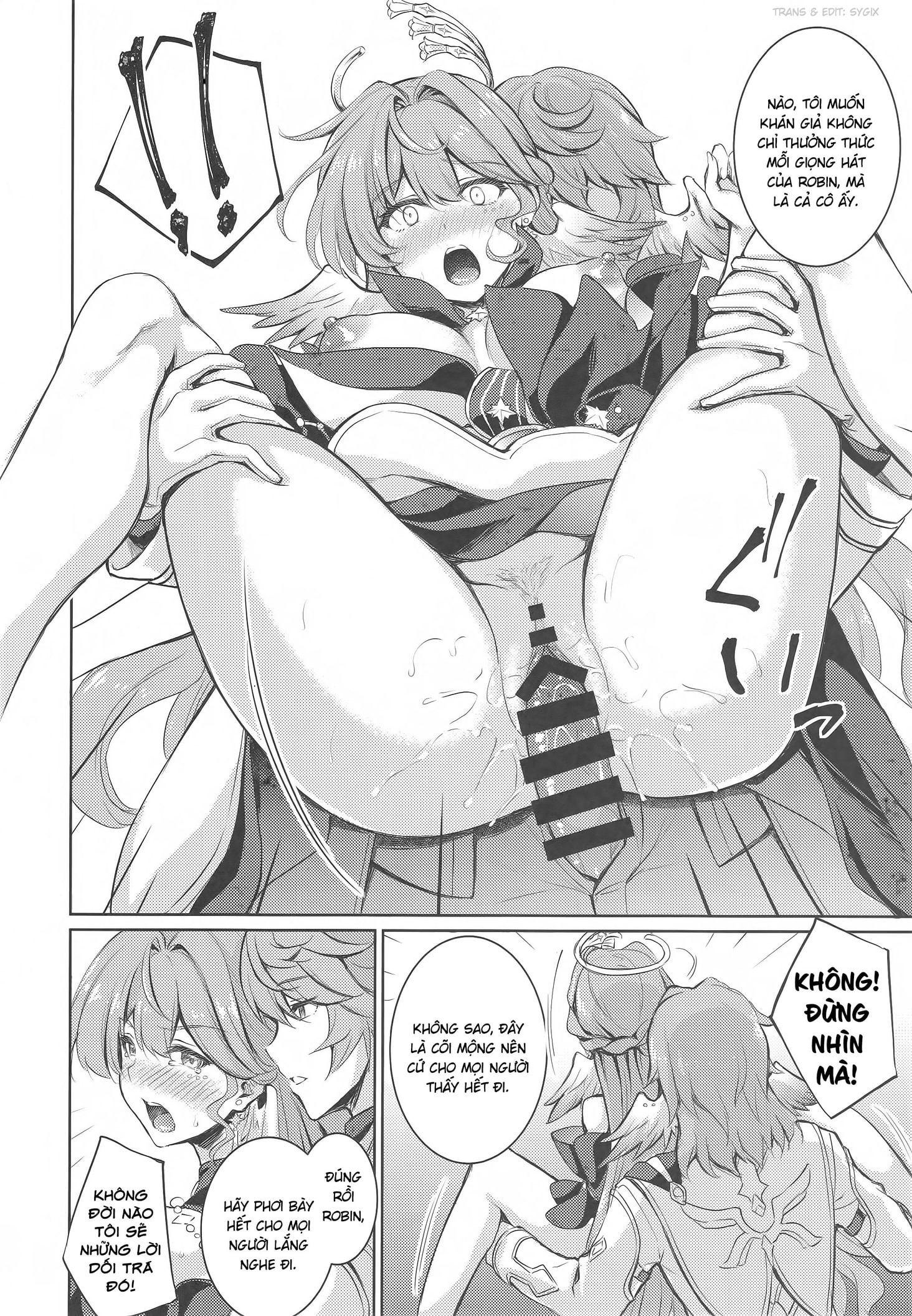 HentaiVN.net - Ảnh 21 - Luyện thanh nhạc cùng Robin tại Nhà hát lớn Penacony - Oneshot