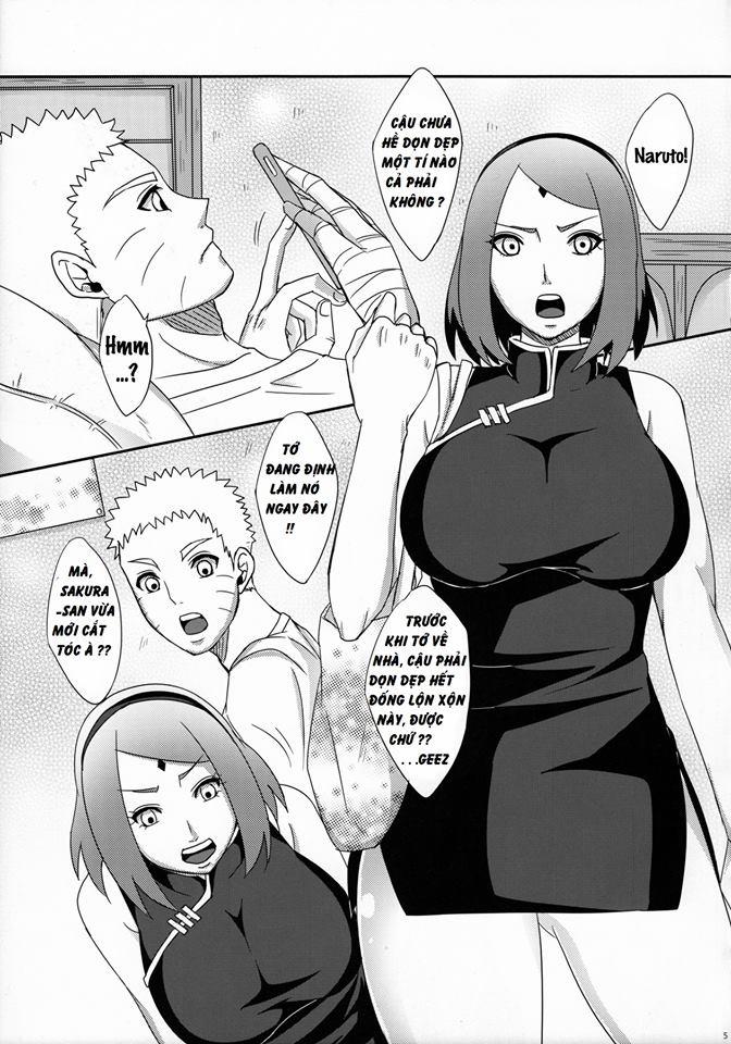 HentaiVN.net - Ảnh 3 - Công việc thường nhật (Naruto) [NaruSaku Gaiden 2] - Oneshot