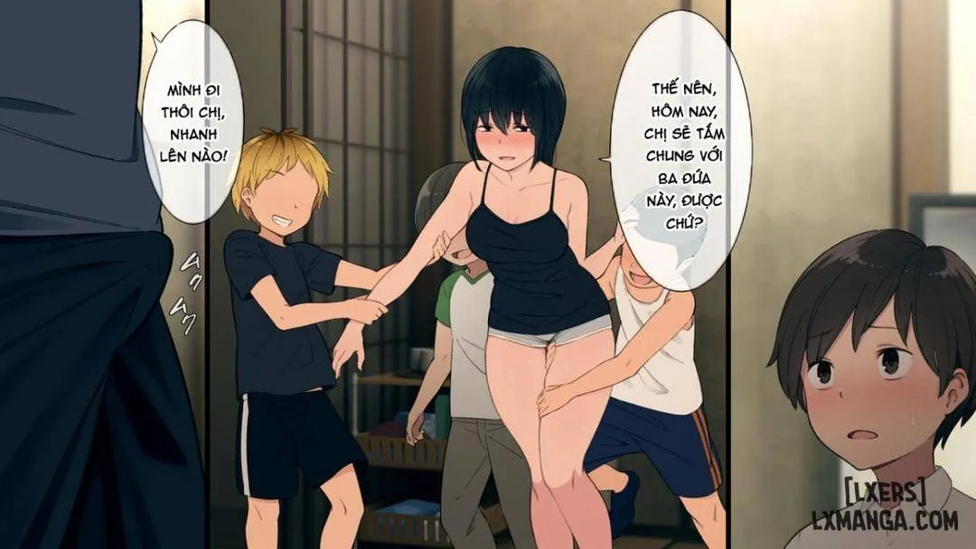 HentaiVN.net - Ảnh 110 - Toaru Daikazoku No Okazu Jijou ~Mamagawari Onee-Chan Funtouki~ - Oneshot