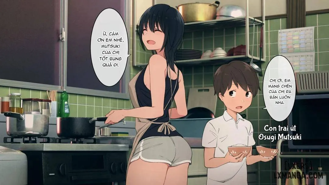 HentaiVN.net - Ảnh 12 - Toaru Daikazoku No Okazu Jijou ~Mamagawari Onee-Chan Funtouki~ - Oneshot