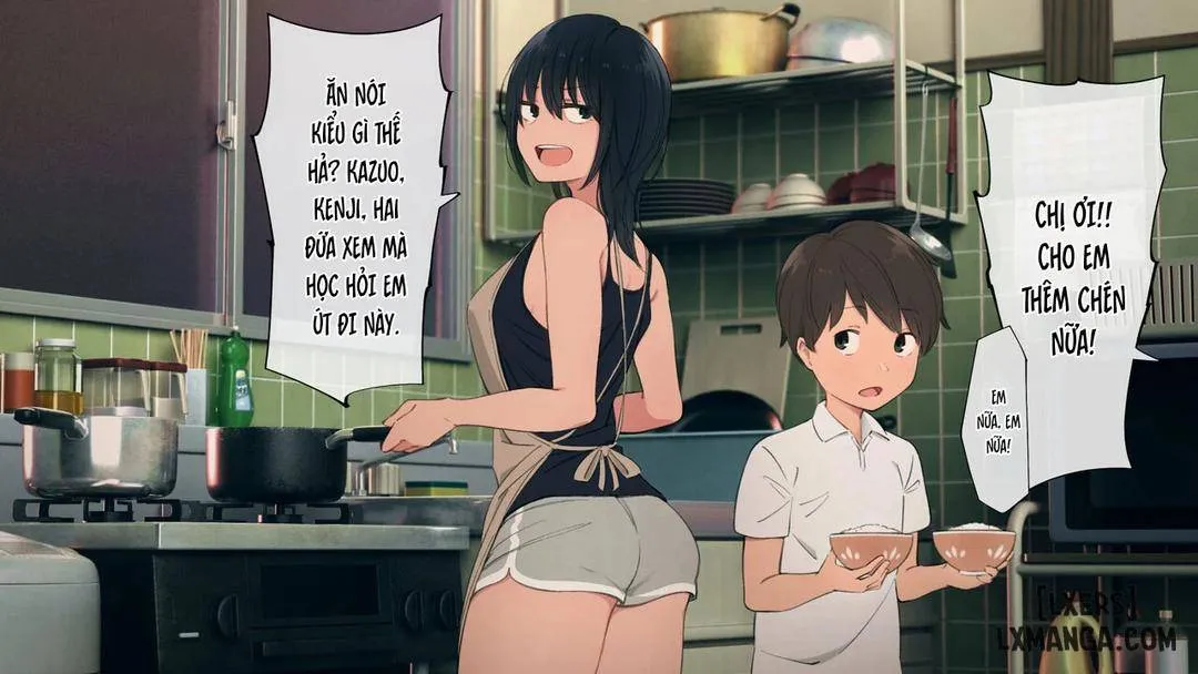HentaiVN.net - Ảnh 13 - Toaru Daikazoku No Okazu Jijou ~Mamagawari Onee-Chan Funtouki~ - Oneshot